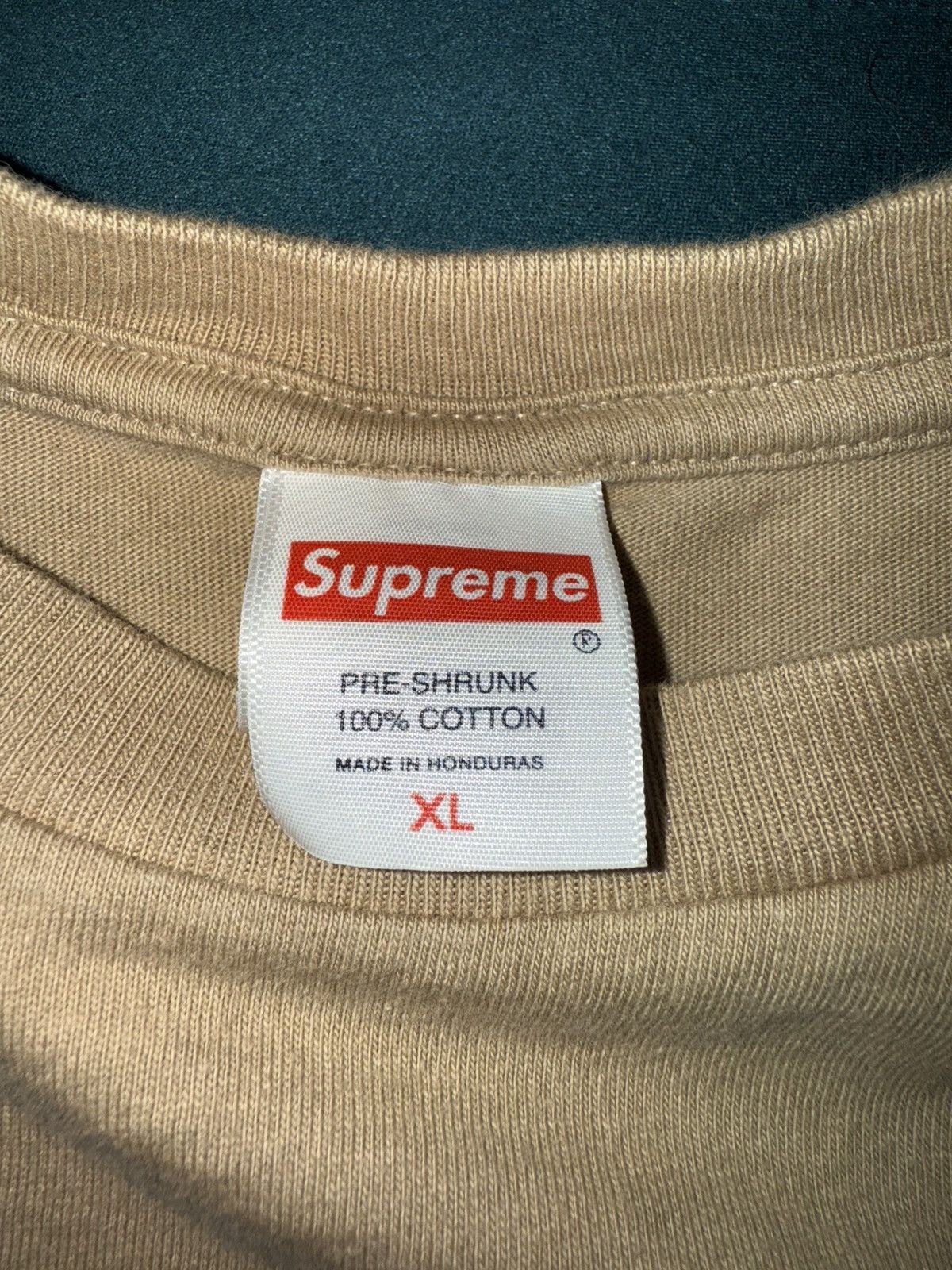 Supreme Supreme Tera Patrick Tee 'Khaki' Size US XL / EU 56 / 4 - 3 Thumbnail