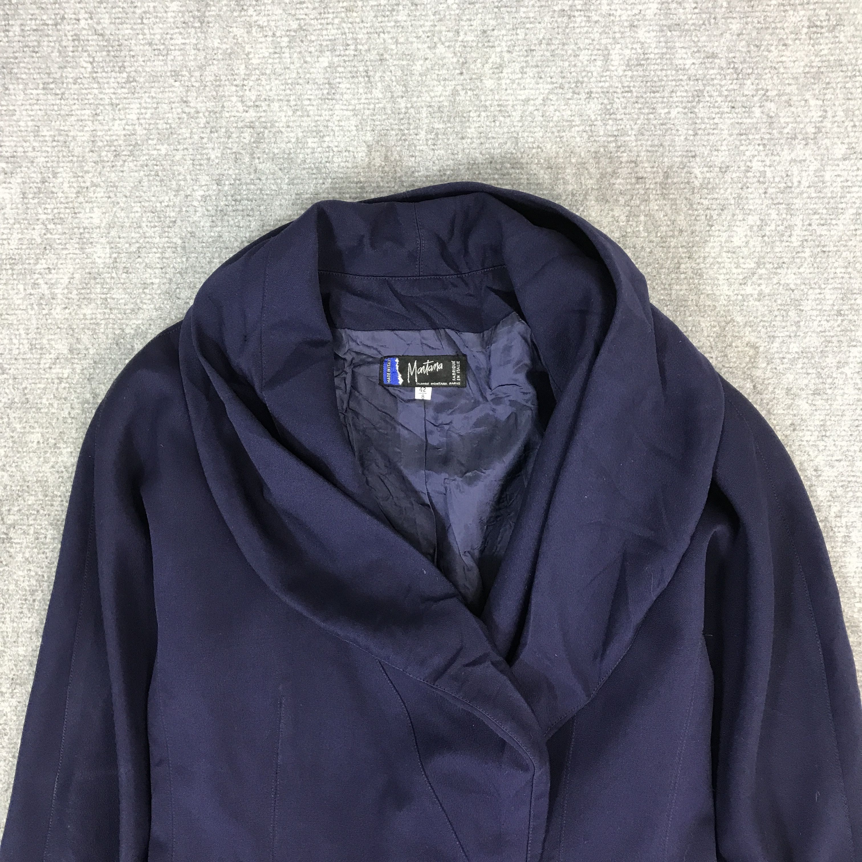 Claude Montana CLAUDE MONTANA PARIS LONG COAT JACKET Size US L / EU 52-54 / 3 - 2 Thumbnail
