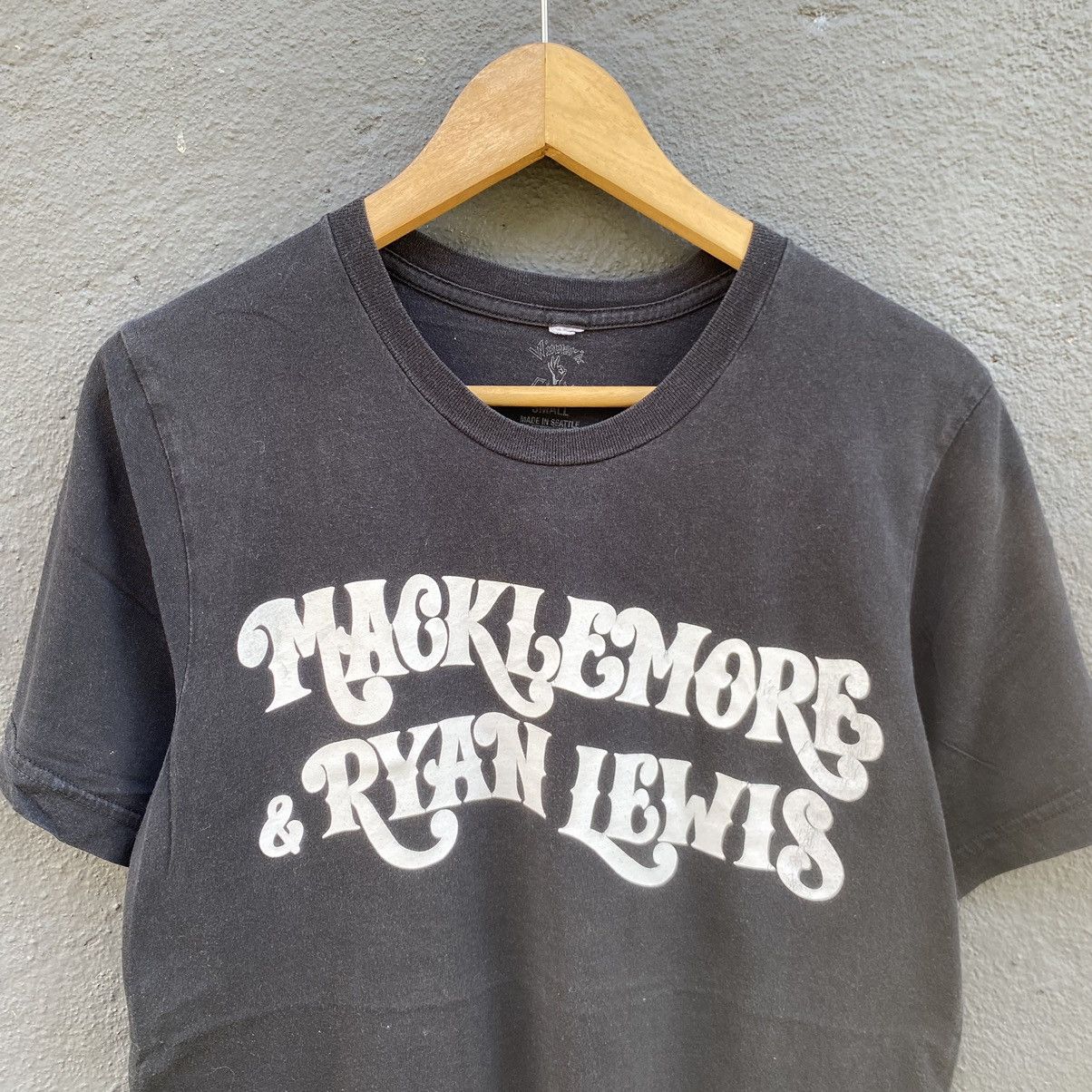 Band Tees Faded Macklemore & Ryan Lewis American Rapper Tee Size US S / EU 44-46 / 1 - 3 Thumbnail