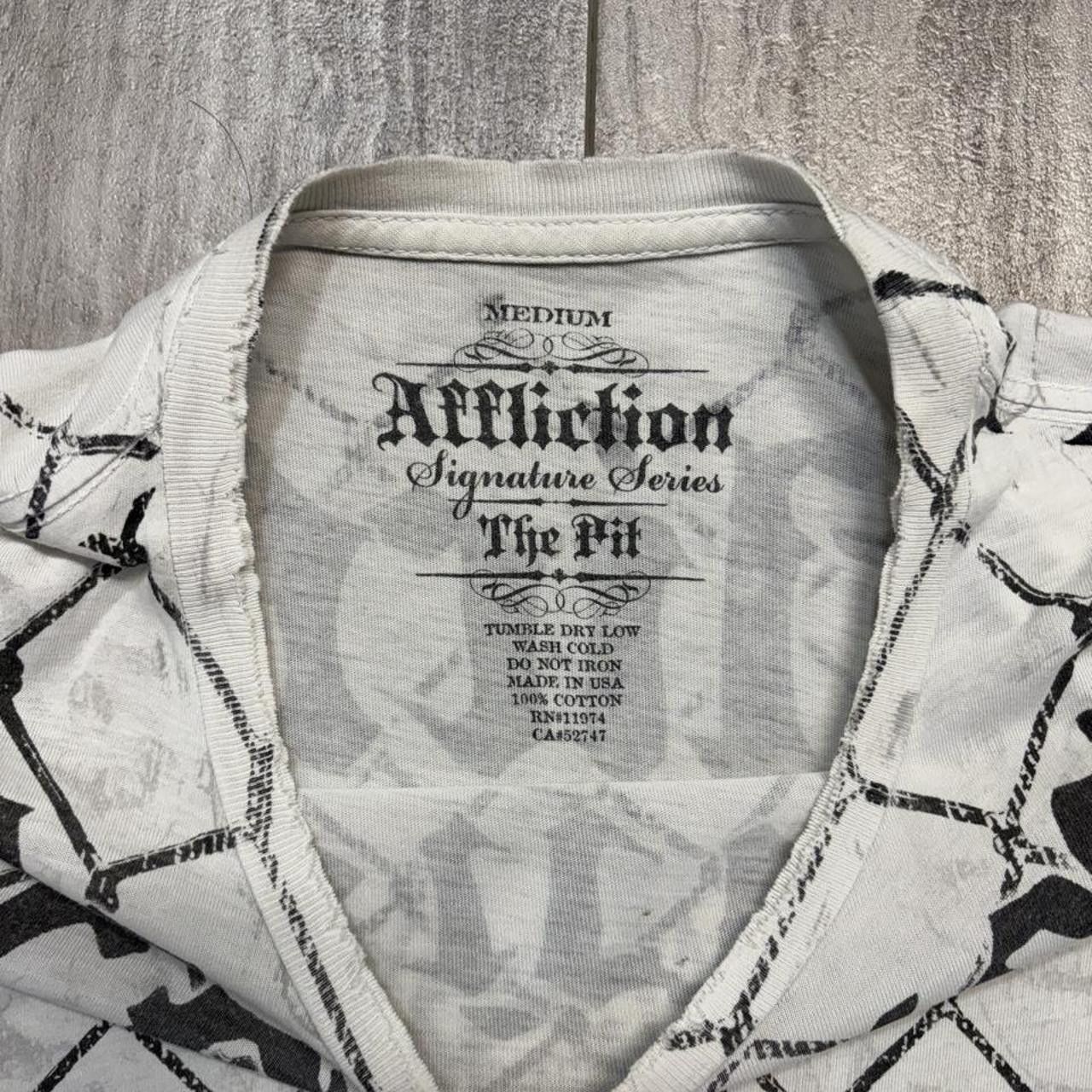 Affliction AFFLICTION “THE PIT” CHAINLINK TEE Size US M / EU 48-50 / 2 - 3 Thumbnail