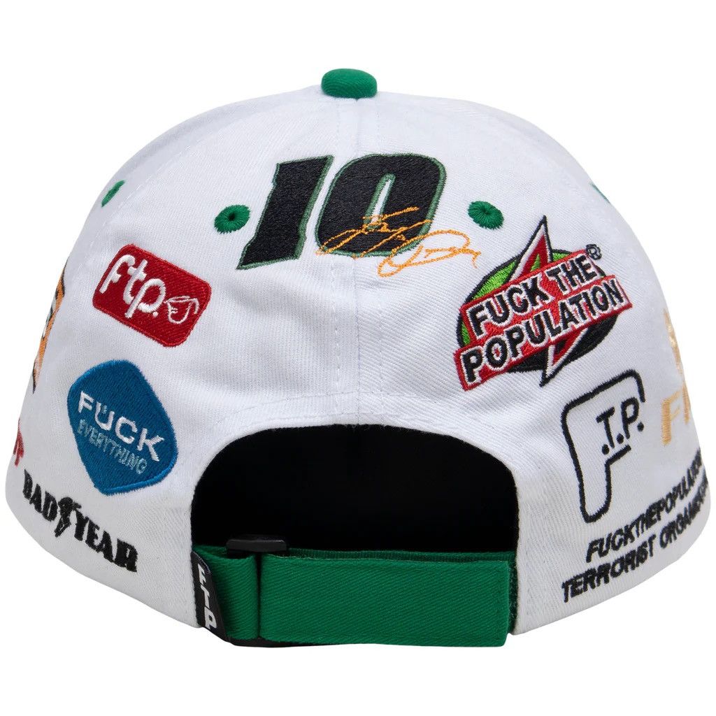 Fuck The Population FTP Raceway 6 Panel (White) Size ONE SIZE - 8 Thumbnail
