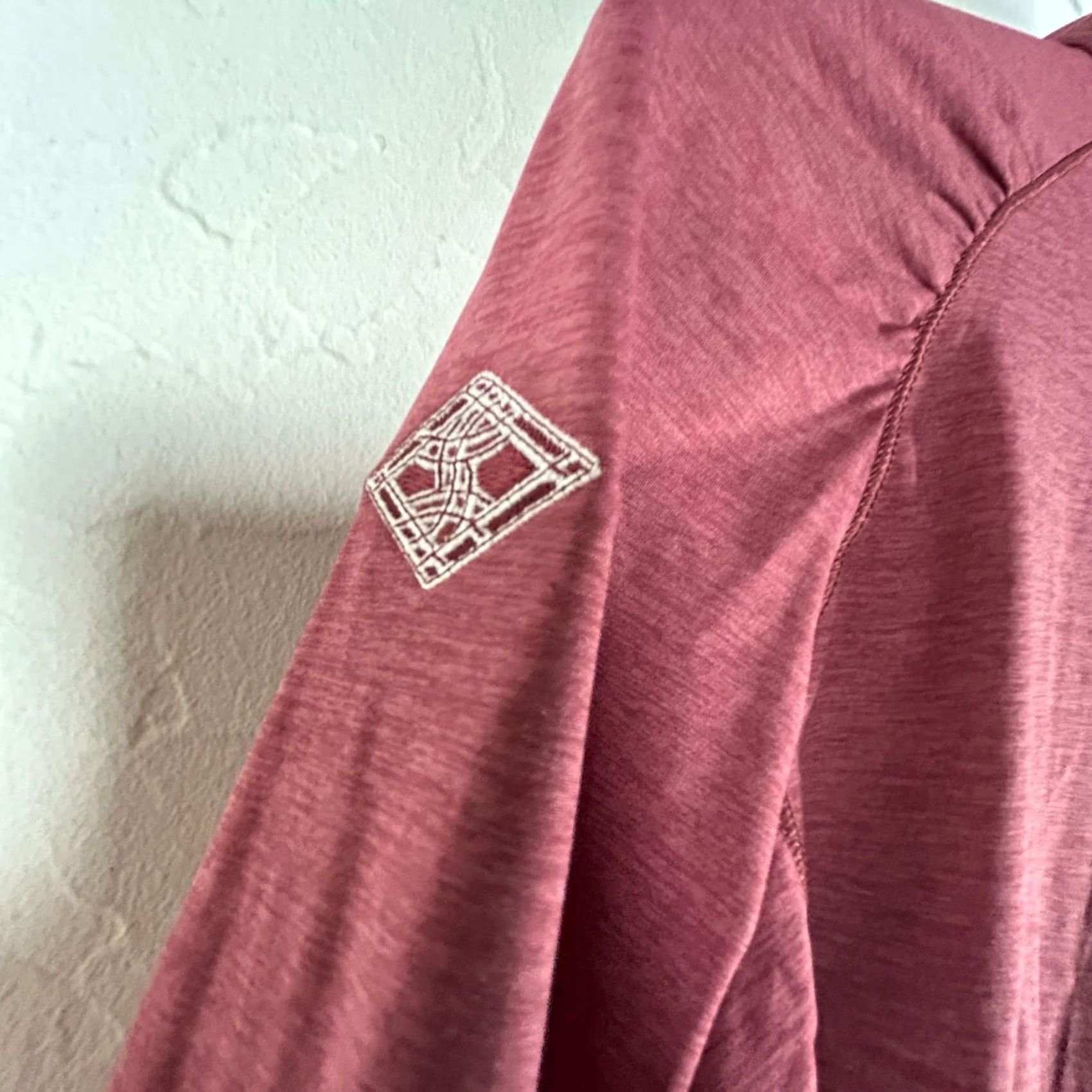 KJUS Kjus Womens Pink Long Sleeve 1/4 Zip Pullover Shirt Small UPF 50+ Pullover Size S / US 4 / IT 40 - 3 Thumbnail