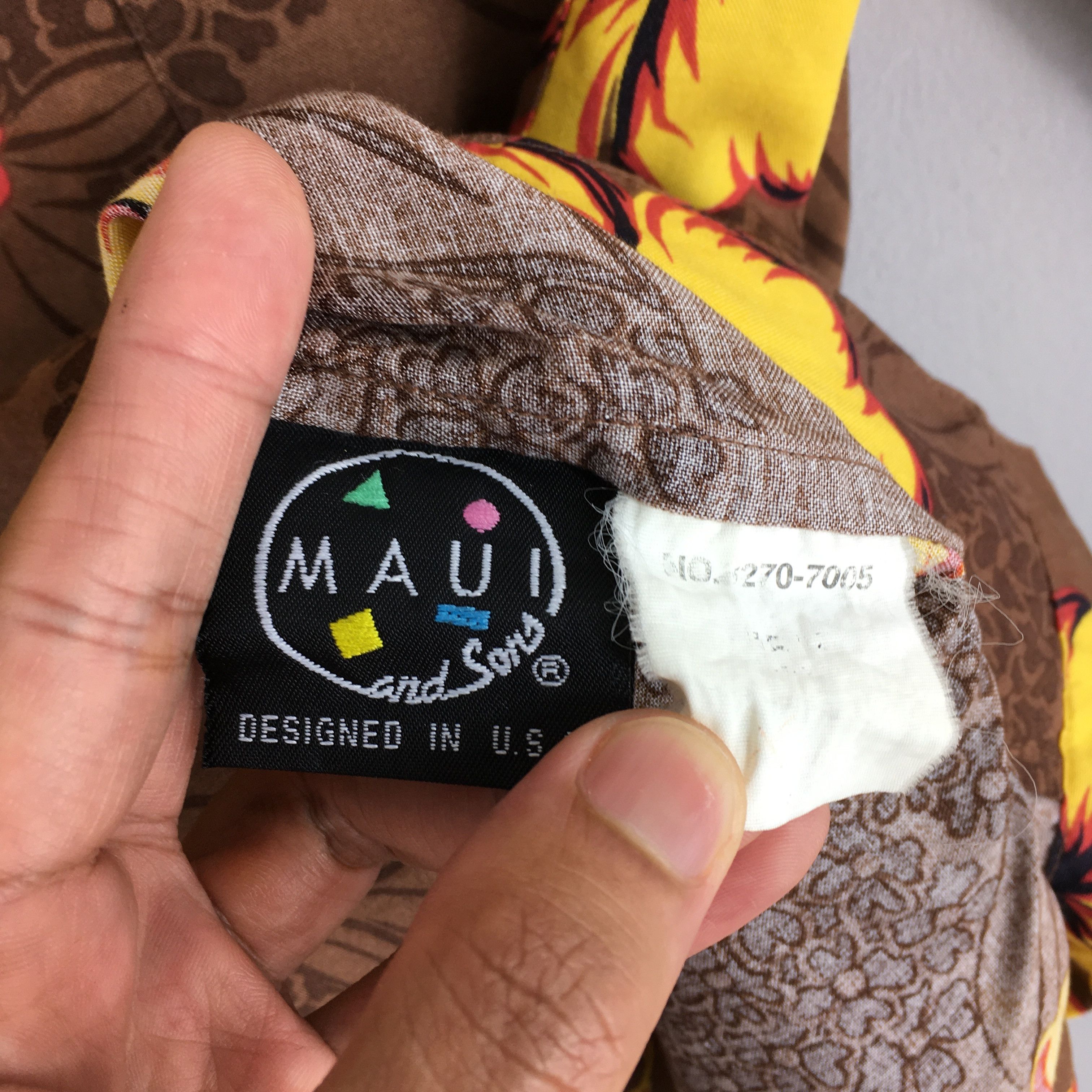 Life's a Beach × Maui and Sons Maui and Sons Hibiscus Flower Tropical Hawaii Cotton Shirt L Size US L / EU 52-54 / 3 - 6 Thumbnail