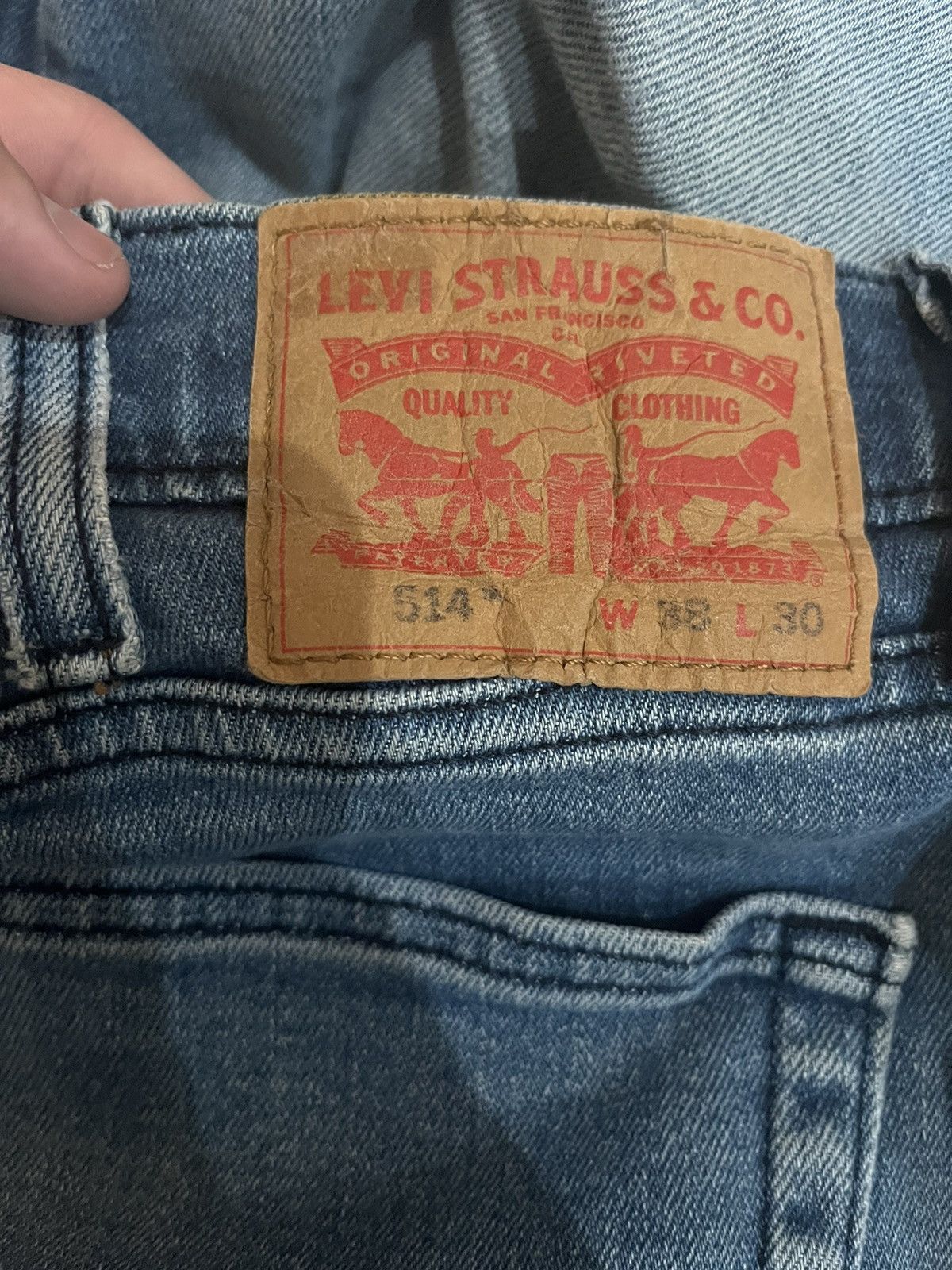 Levi's Levi’s 514 jeans Size US 38 / EU 54 - 2 Thumbnail
