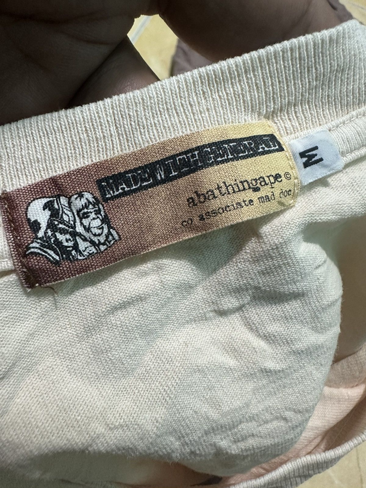 Bape Vintage A Bathing Apa College Logo Tee Size US M / EU 48-50 / 2 - 7 Thumbnail