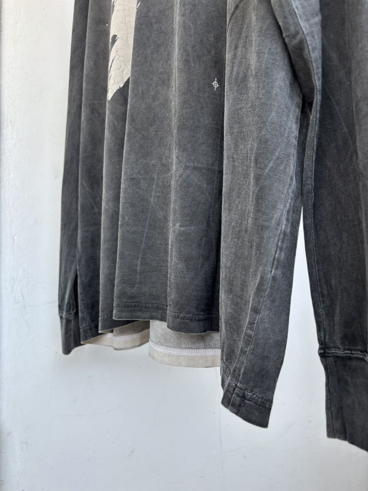 Kazuyuki Kumagai Attachment SAMPLE Brushed Stroke Washed T-shirt Size US L / EU 52-54 / 3 - 9 Thumbnail