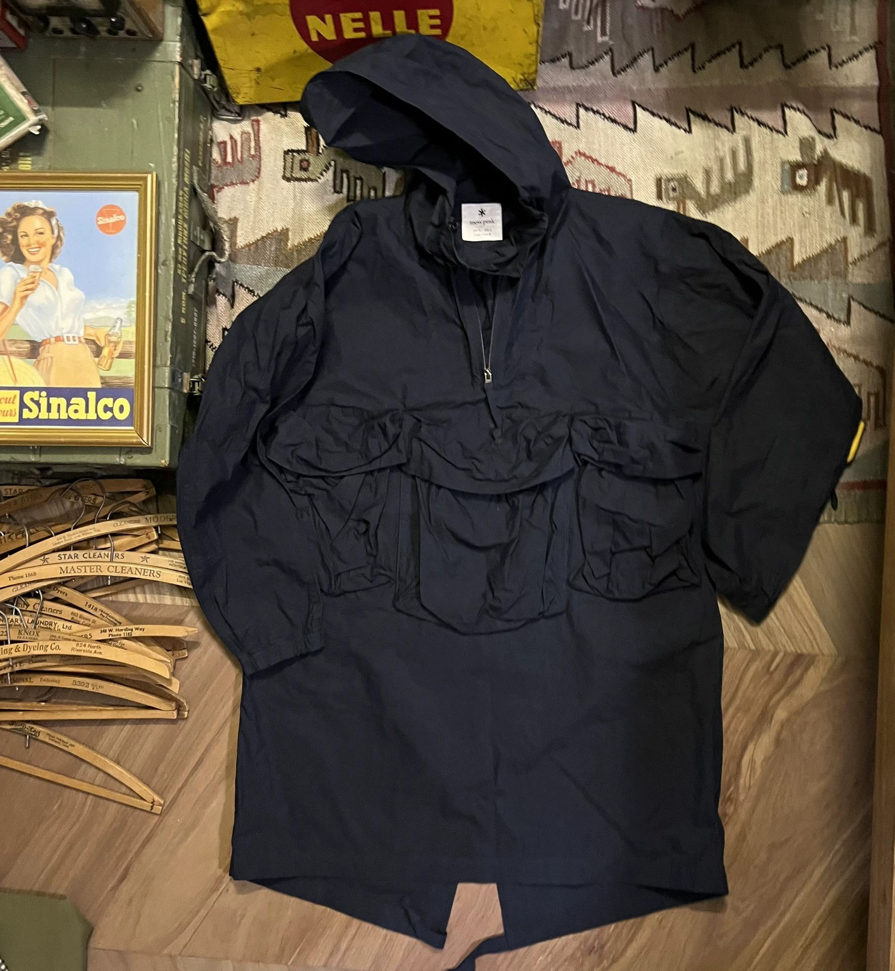 Snow Peak Indigo Parka Jacket