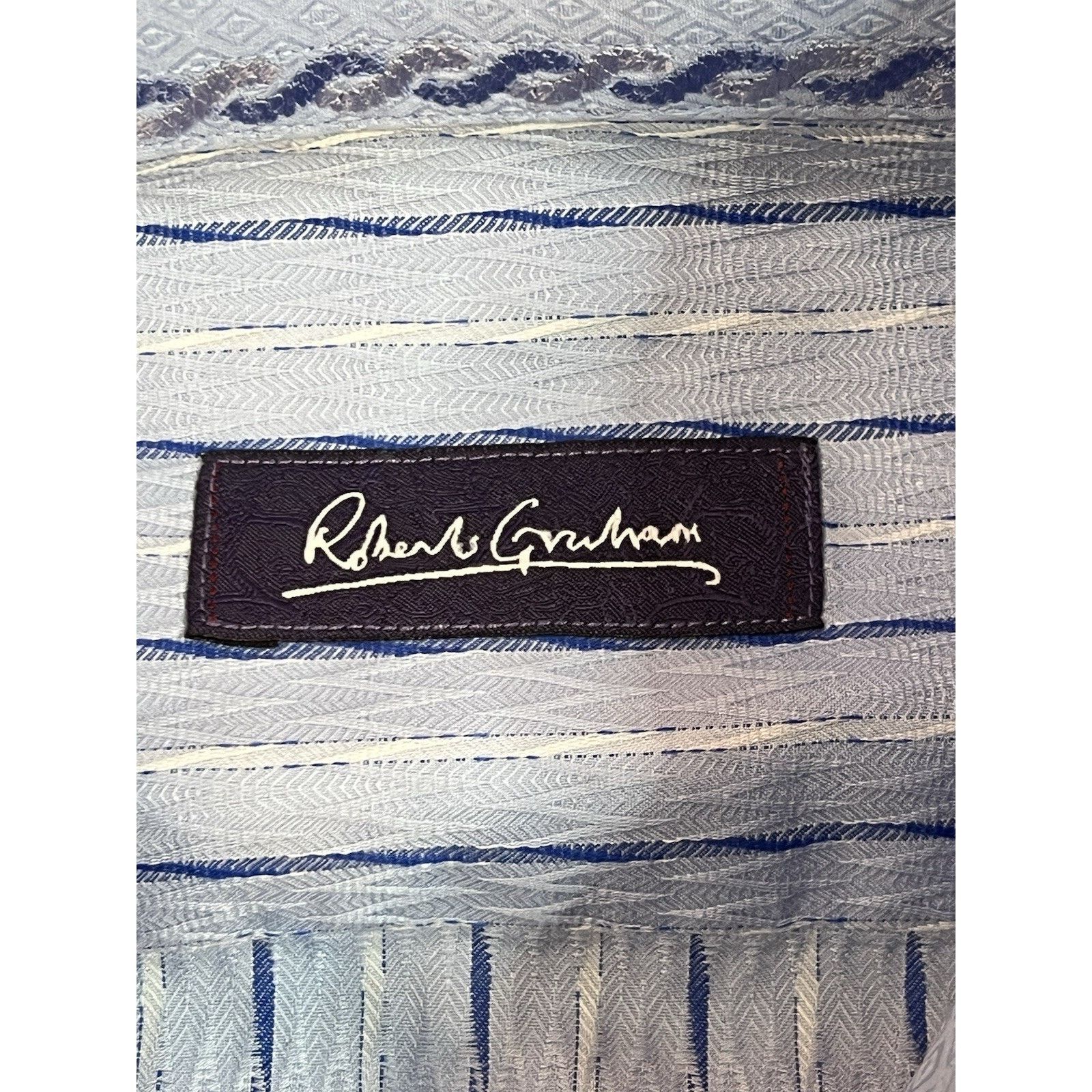 Robert Graham Robert Graham Long Sleeve Button Down Shirt Size M/L Size US L / EU 52-54 / 3 - 5 Thumbnail