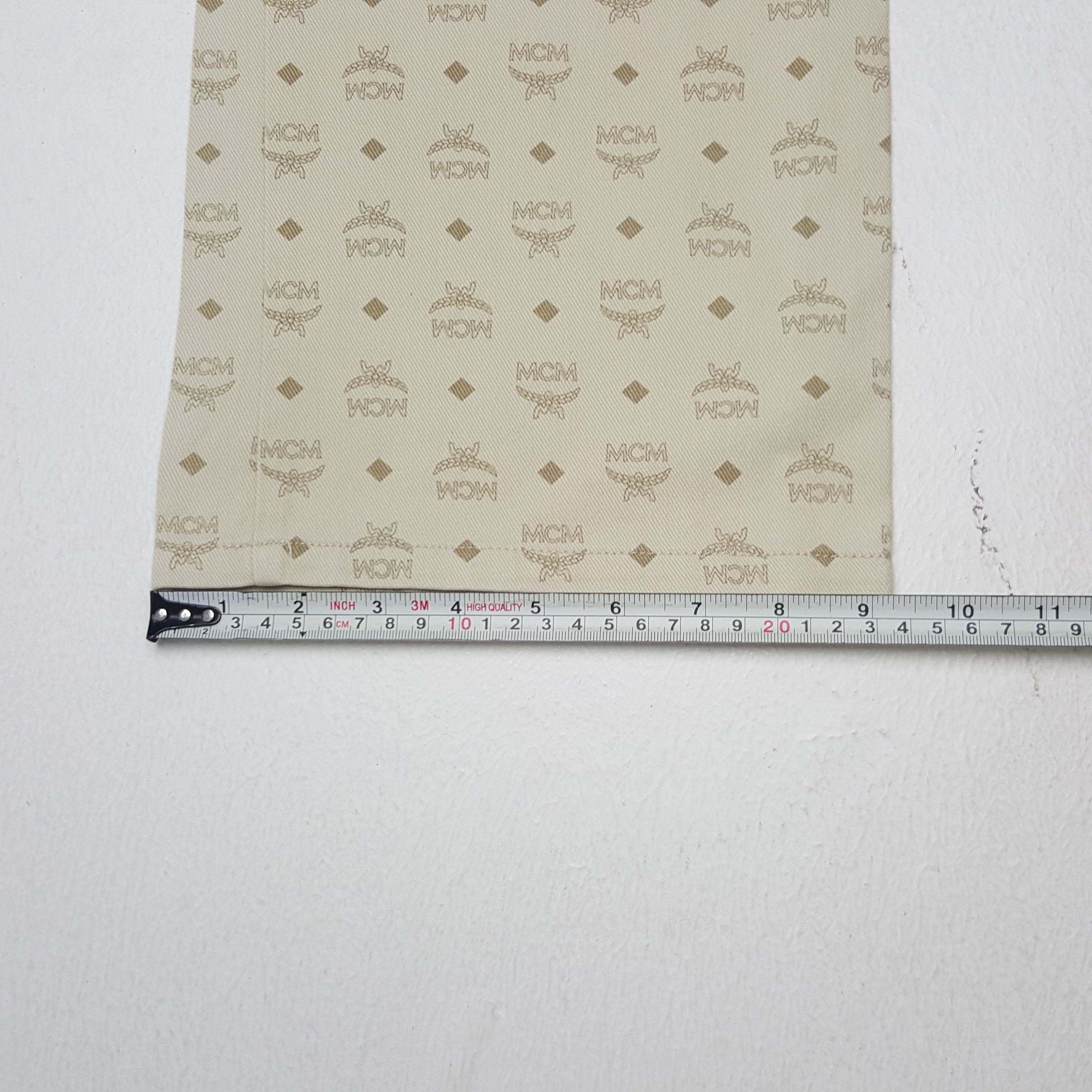 MCM × Vintage Vintage MCM Legere Monogram Pants Size US 29 - 11 Thumbnail