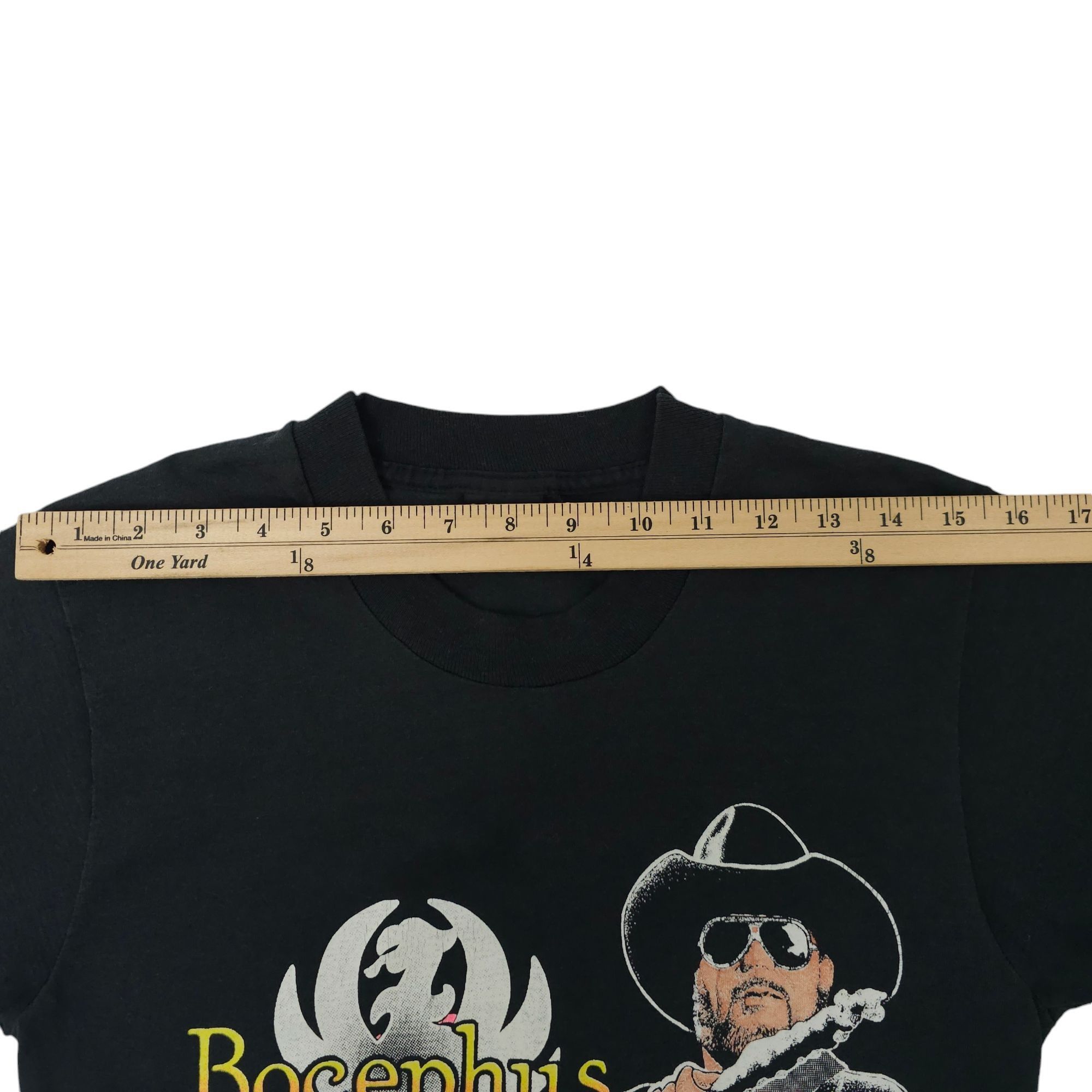 Other Bocephus Power Double Sided T Shirt Adult S 1989 Screen Star Size US S / EU 44-46 / 1 - 7 Thumbnail