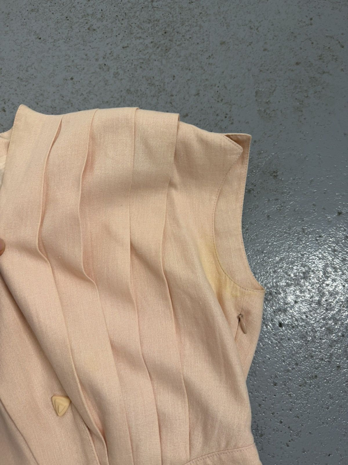 Thierry Mugler Vintage 80s Thierry Mugler Active Linen Dress Size M / US 6-8 / IT 42-44 - 6 Thumbnail