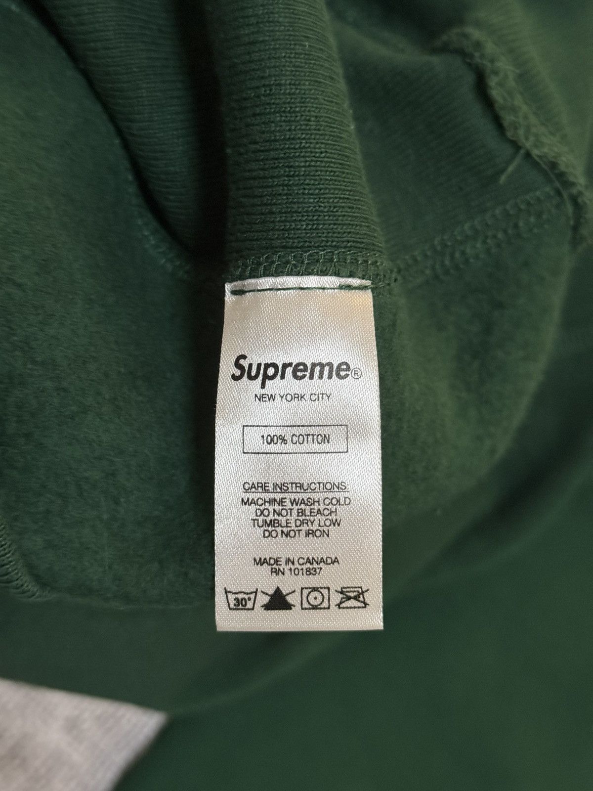 Supreme Supreme fw18 dark green box logo crewneck Size US S / EU 44-46 / 1 - 6 Thumbnail