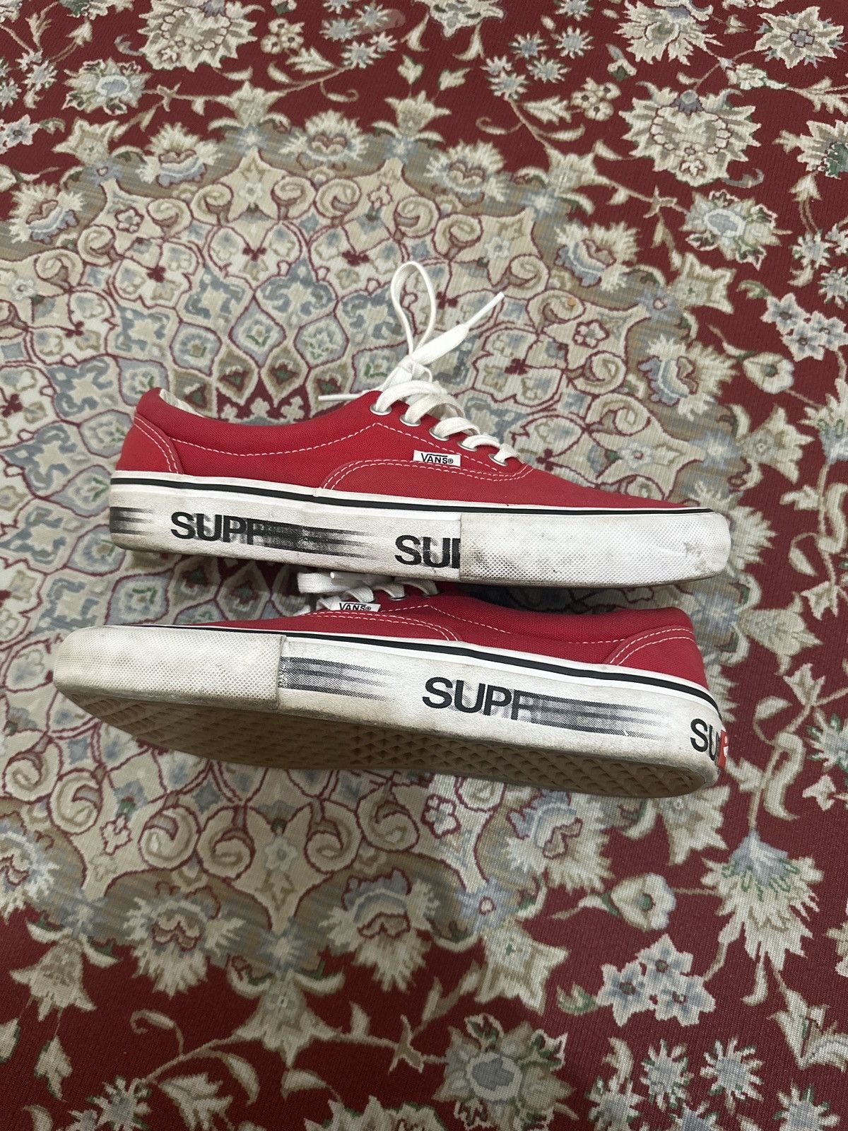 Supreme Vans Era Pro x Supreme Motion Red Size US 8.5 / EU 41-42 - 1 Thumbnail