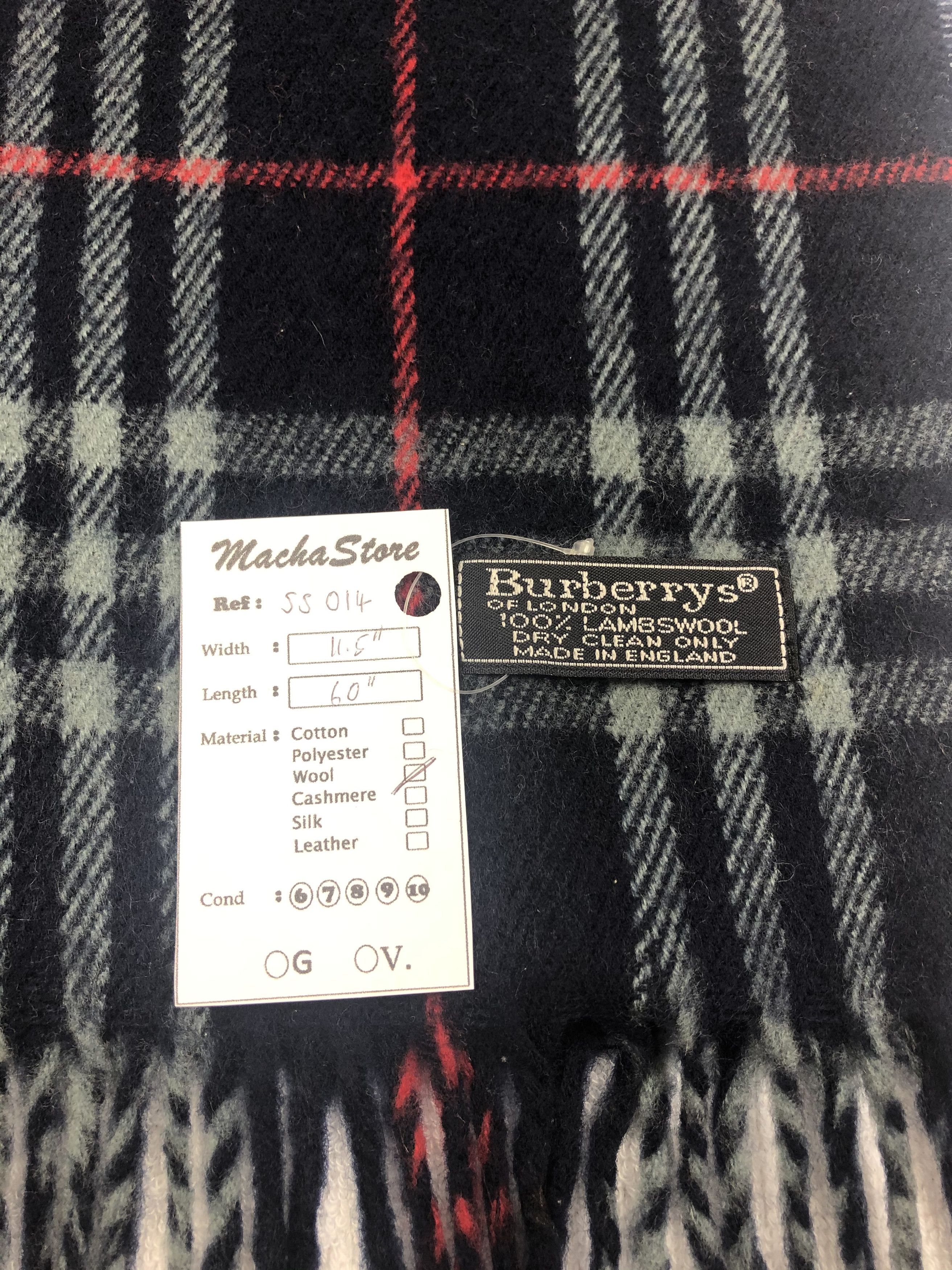 Burberry Burberrys Scarf / Muffler / Neckwear Size ONE SIZE - 4 Thumbnail