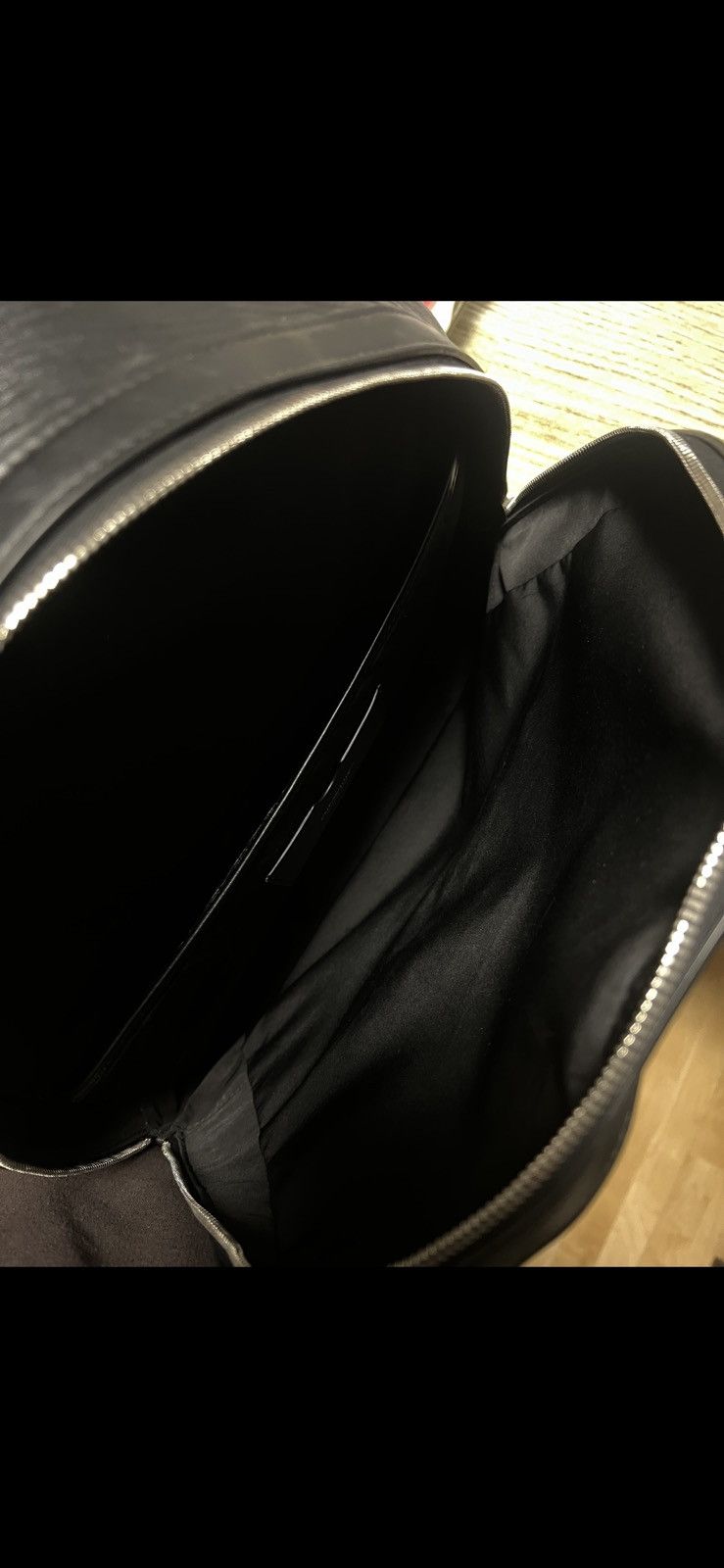 Off-White Off-White Varsity Patch Leather Backpack Size 40 - 7 Thumbnail