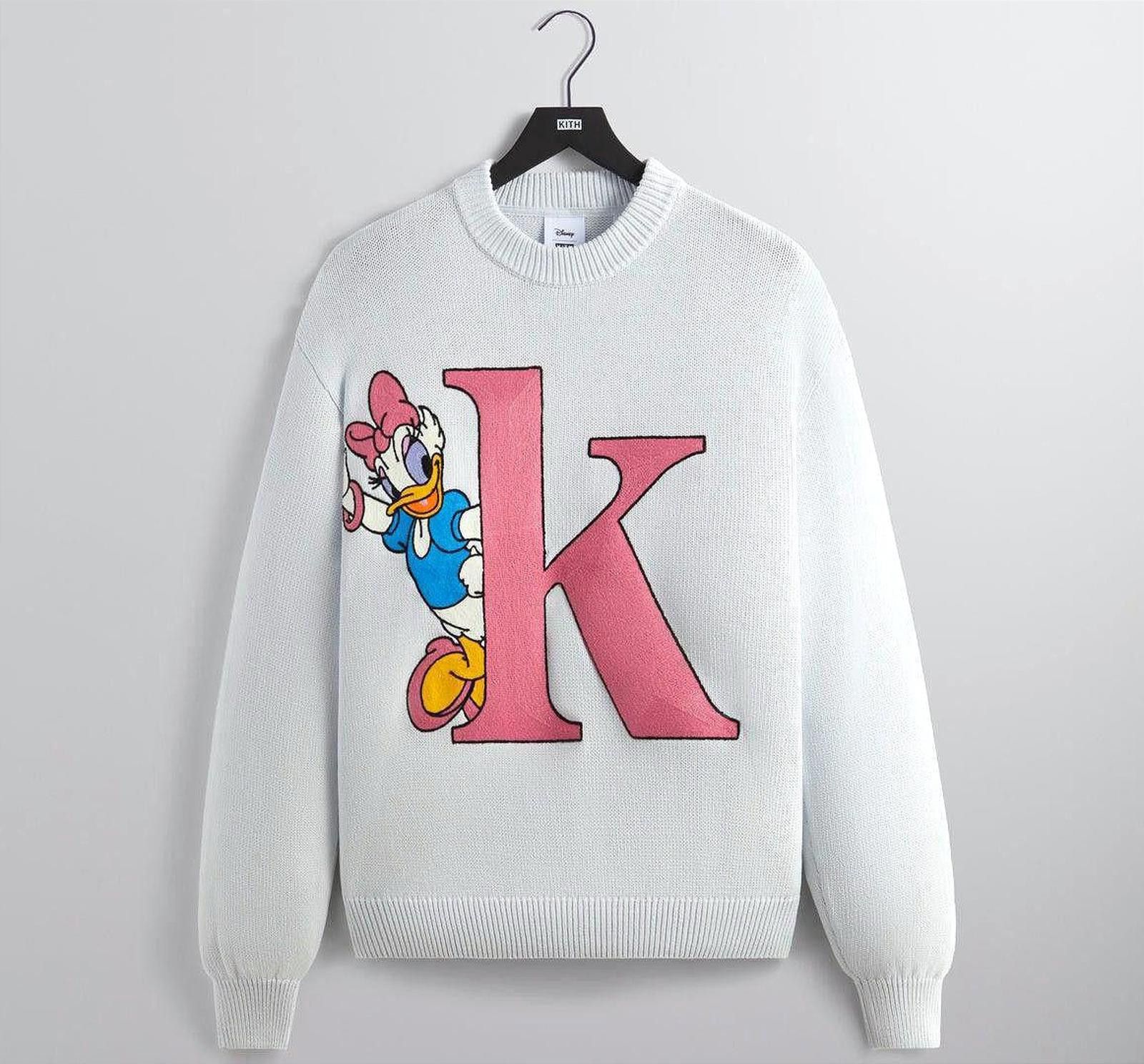 ☆ KITH x MICKEY&FRIENDS Mickey sweater コラボセーター ☆ Kith x Disney Mickey & Friends Family Crewneck Black Men's