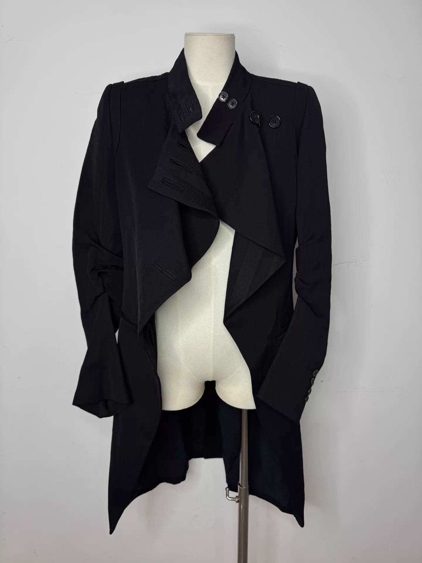 Ann Demeulemeester AnnDemeulemeester 05SS Napoleon Wool ElbowPleats 36W Size XS / US 0-2 / IT 36-38 - 1 Thumbnail