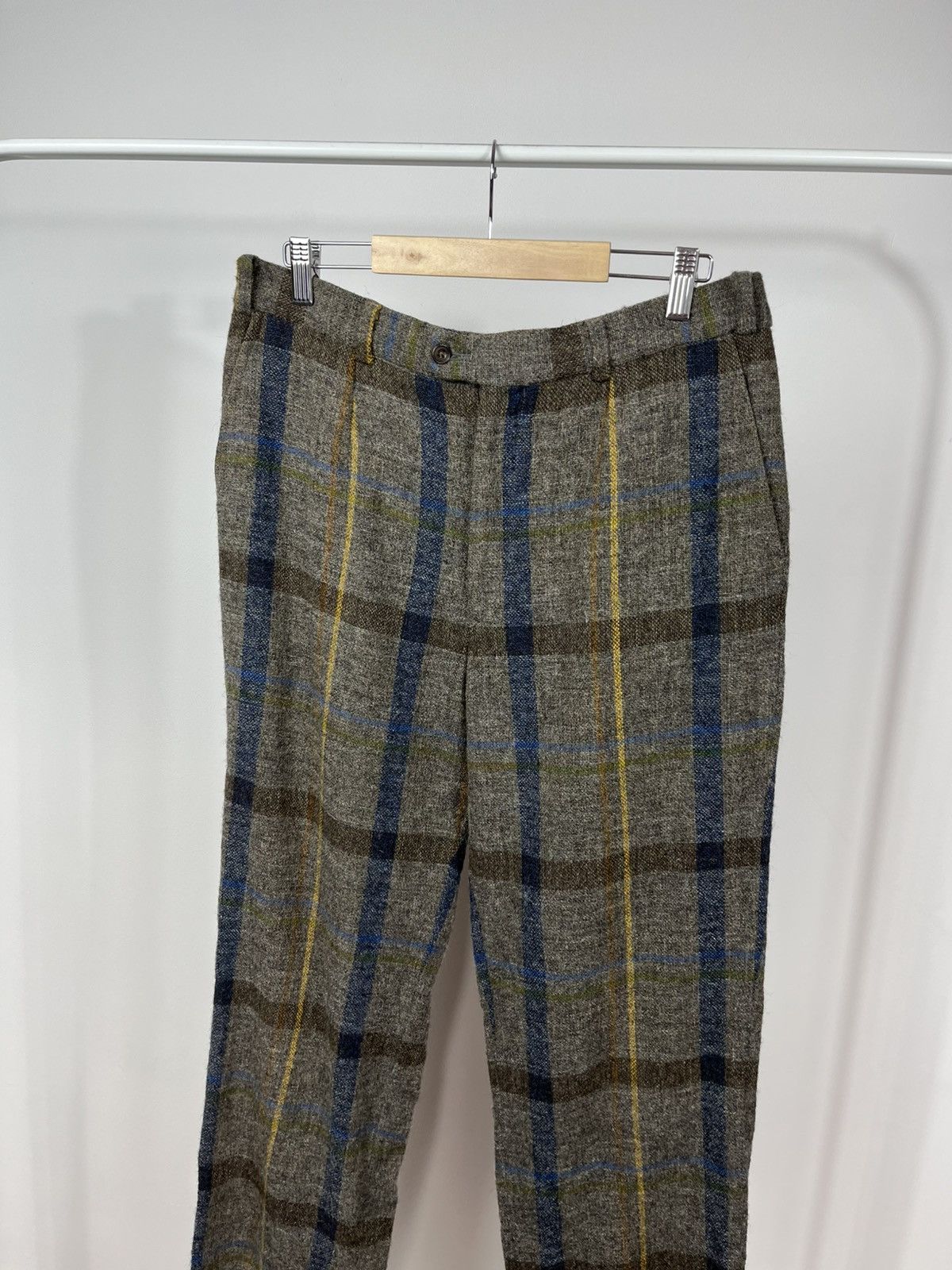 Richard James Richard James Savile Row Plaid Wool Pants Trousers Size 34 Size US 34 / EU 50 - 2 Thumbnail
