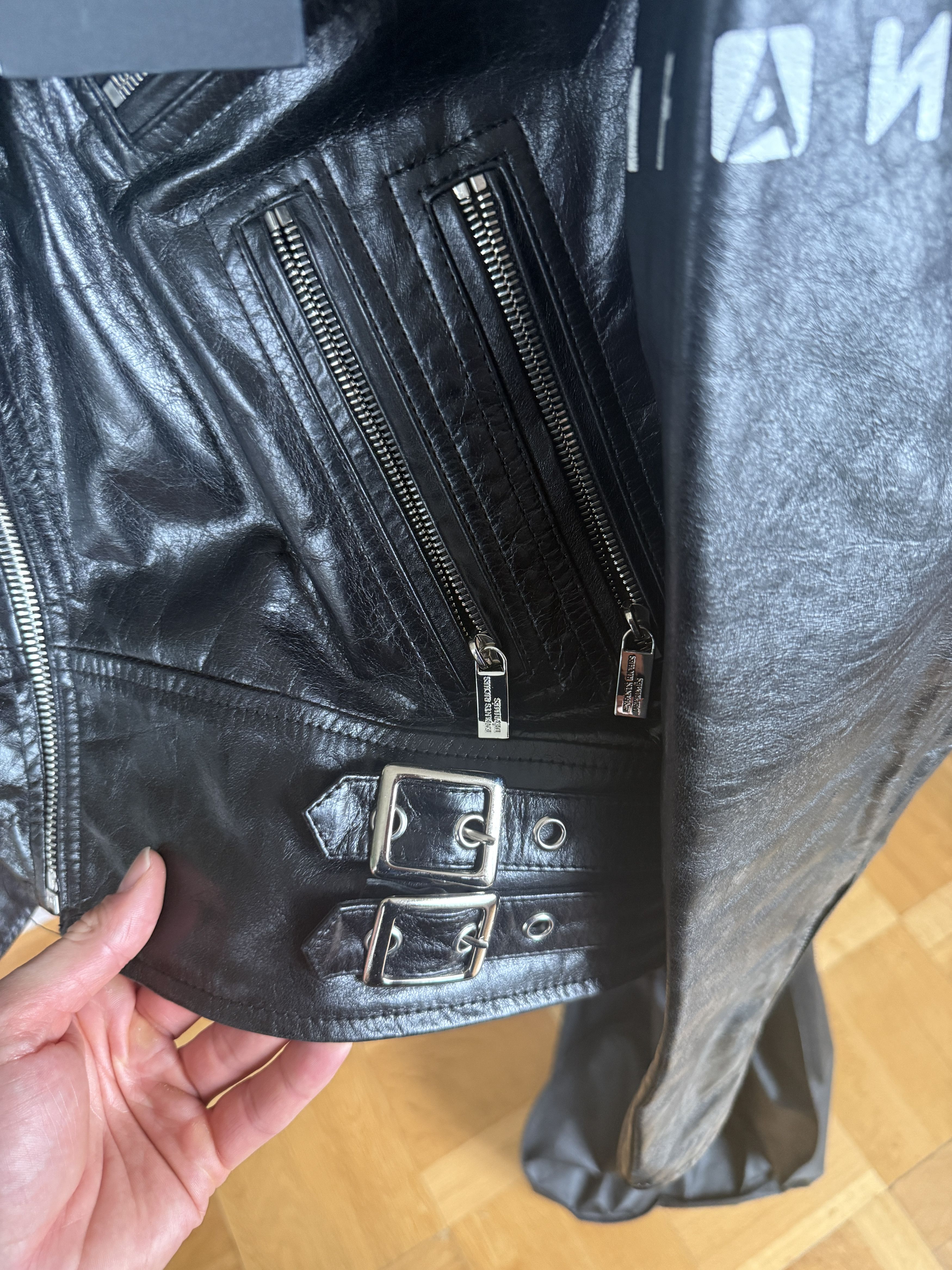 Enfants Riches Deprimes ERD “Goth Couple” Leather Moto Jacket Size US M / EU 48-50 / 2 - 6 Thumbnail