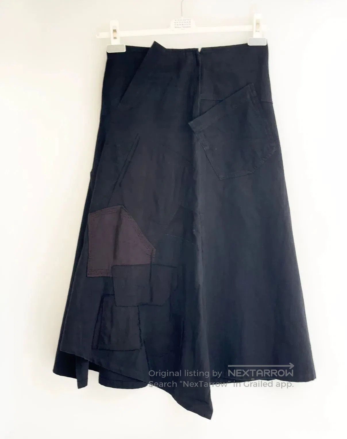 Y's Yohji Yamamoto Patch Pocket Skirt. Size 26" / US 2 / IT 38 - 3 Thumbnail