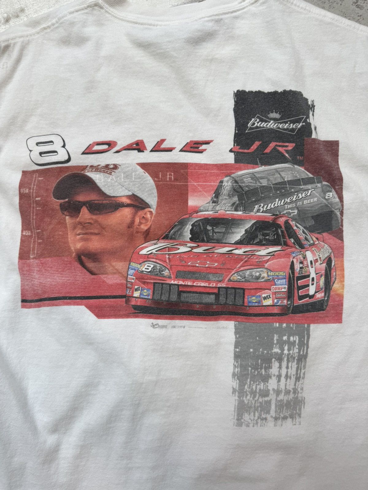 NASCAR Vintage Dale Earnhardt Jr #8 Budweiser NASCAR Size US L / EU 52-54 / 3 - 5 Thumbnail