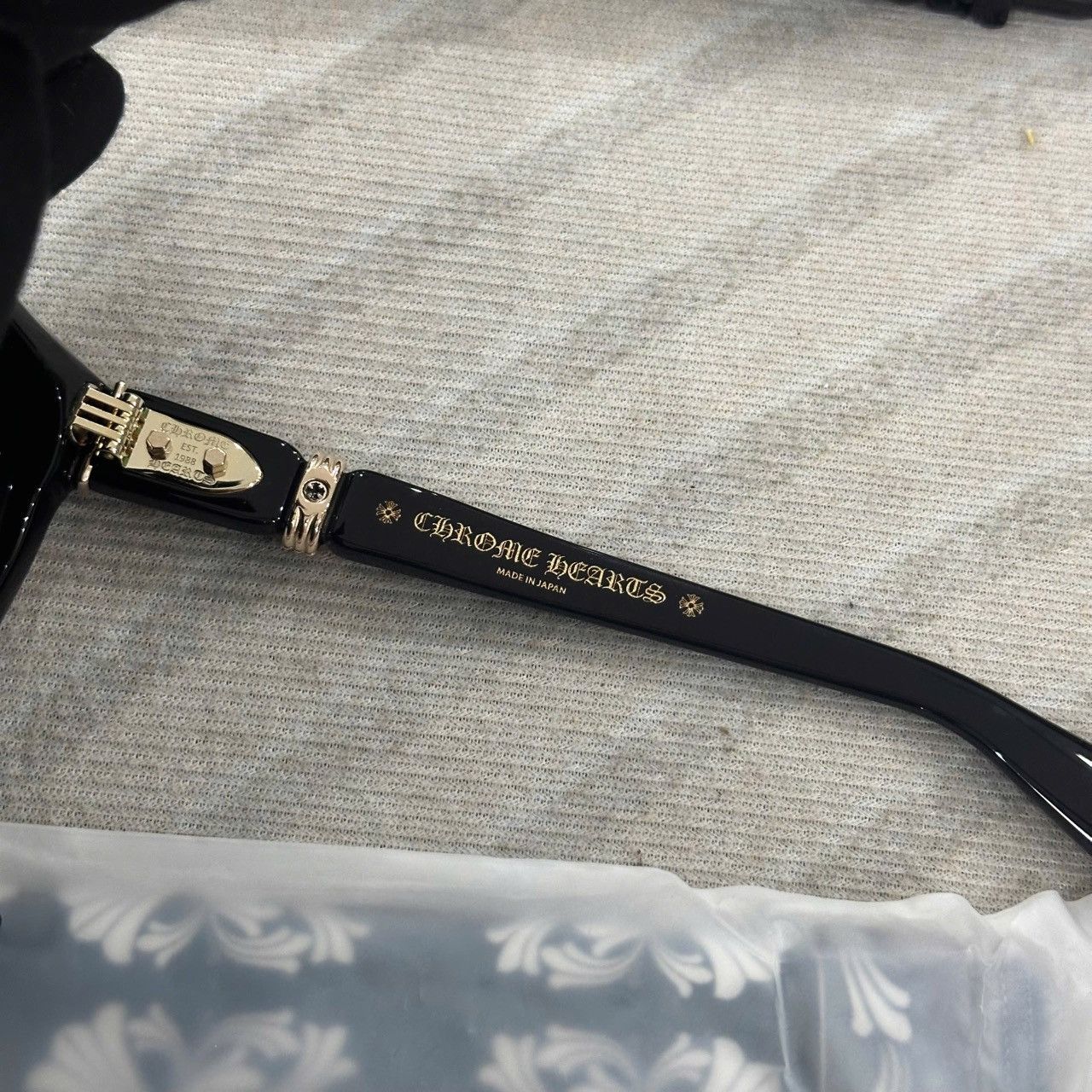 Chrome Hearts CHROME HEARTS CLITERALLY Black-18KGP | Grailed