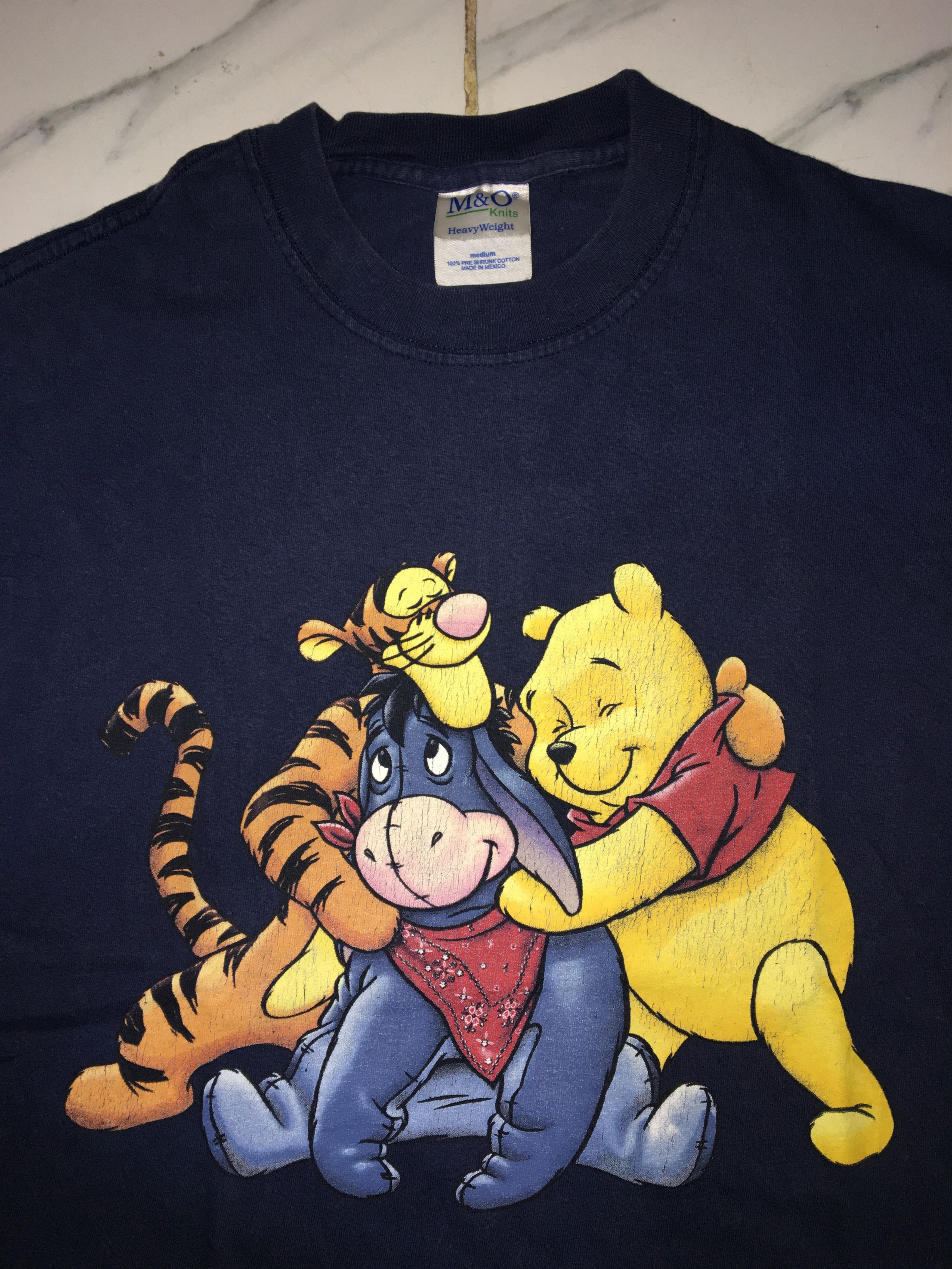 Vintage Vintage Winnie The Pooh Shirt Size US M / EU 48-50 / 2 - 2 Thumbnail