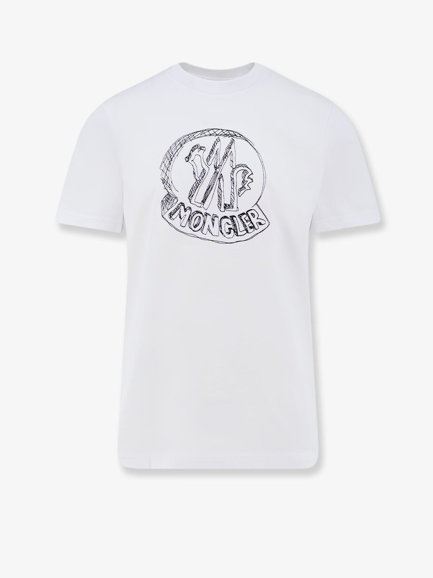Moncler Cotton T-Shirt Size US L / EU 52-54 / 3 - 1 Thumbnail