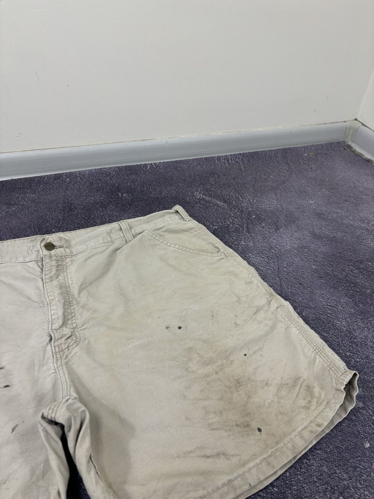 Carhartt Vintage Carhartt Y2K Carpenter Work Hype Baggy Shorts Size US 40 / EU 56 - 9 Thumbnail