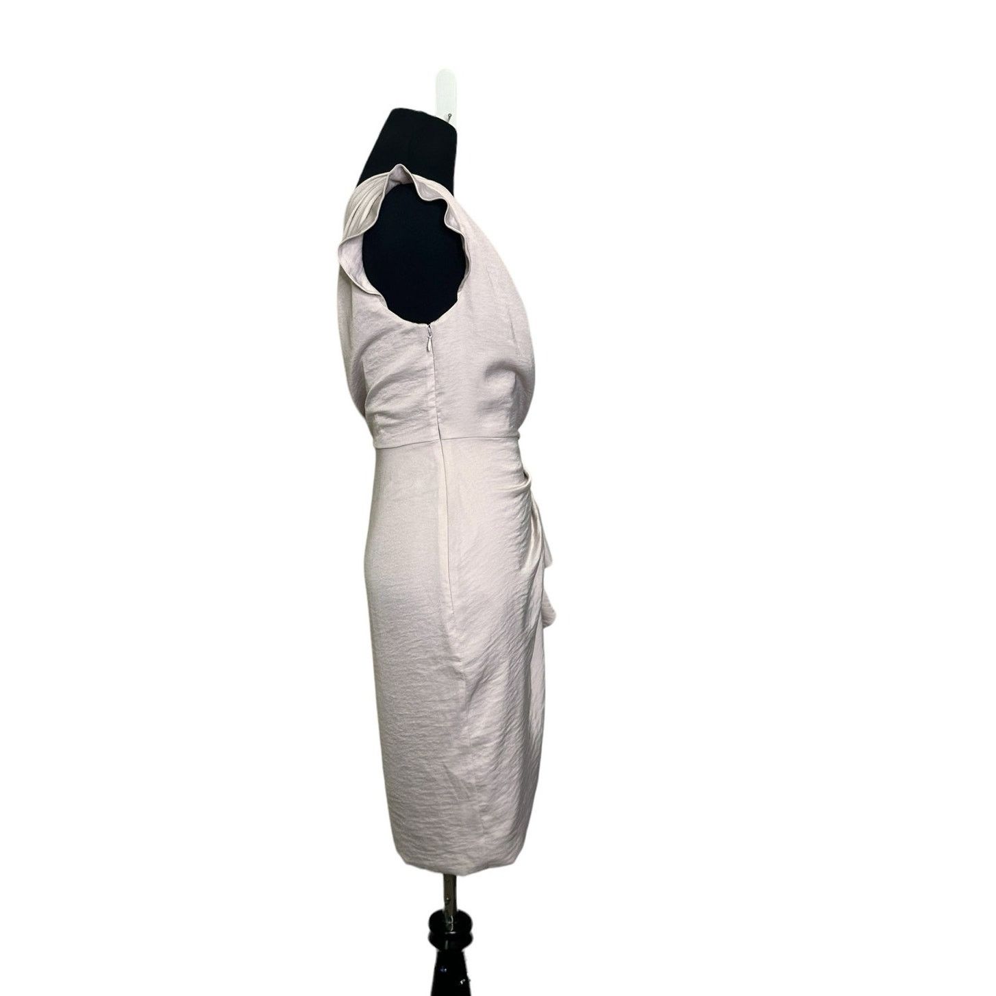 Allsaints AllSaints beige one shoulder party dress size 2 Size XS / US 0-2 / IT 36-38 - 6 Thumbnail