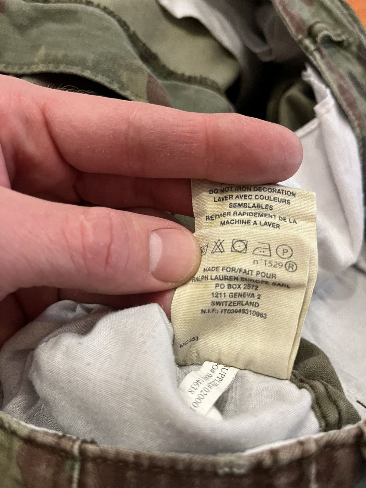 Denim & Supply Ralph Lauren Ralph Lauren Denim & Supply Vintage Camo Cargo Pants Supreme Size US 34 / EU 50 - 8 Thumbnail