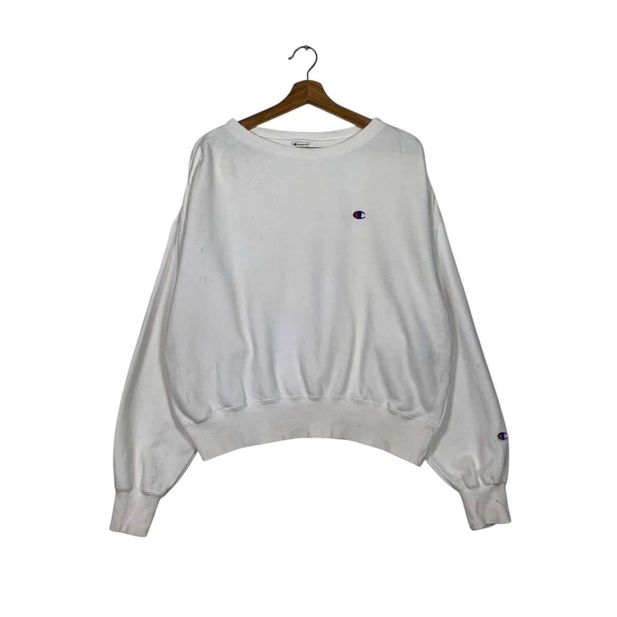 Champion Champion Plain Crewneck Sweatshirt Size US L / EU 52-54 / 3 - 1 Thumbnail