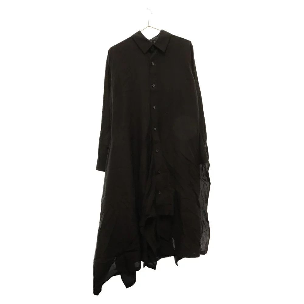 Yohji Yamamoto Yohji Yamamoto 17SS one color oversized shirt Size US S / EU 44-46 / 1 - 1 Thumbnail
