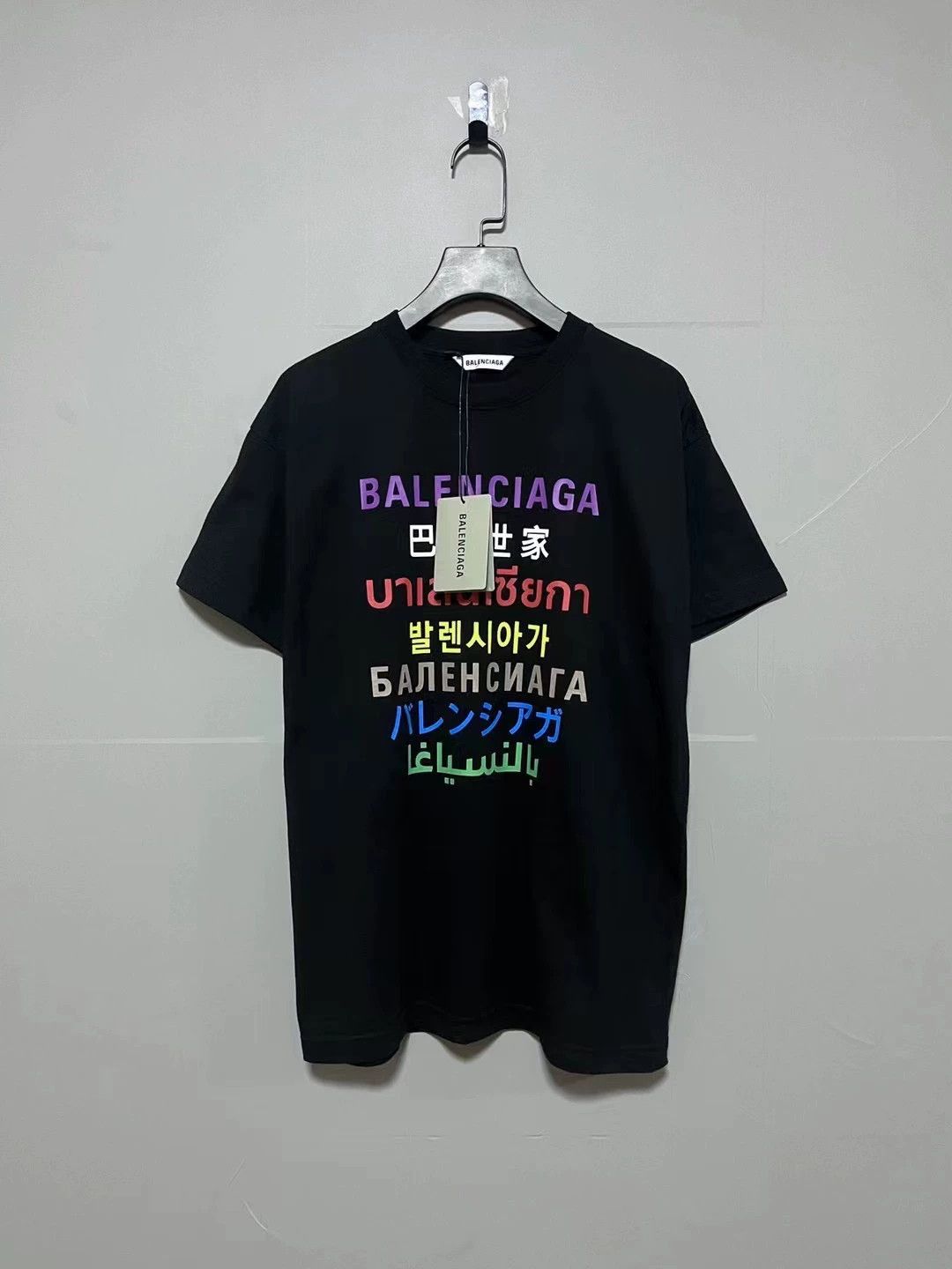 Balenciaga Balenciaga Seven Nation Language Short Sleeves Size US XS / EU 42 / 0 - 1 Thumbnail