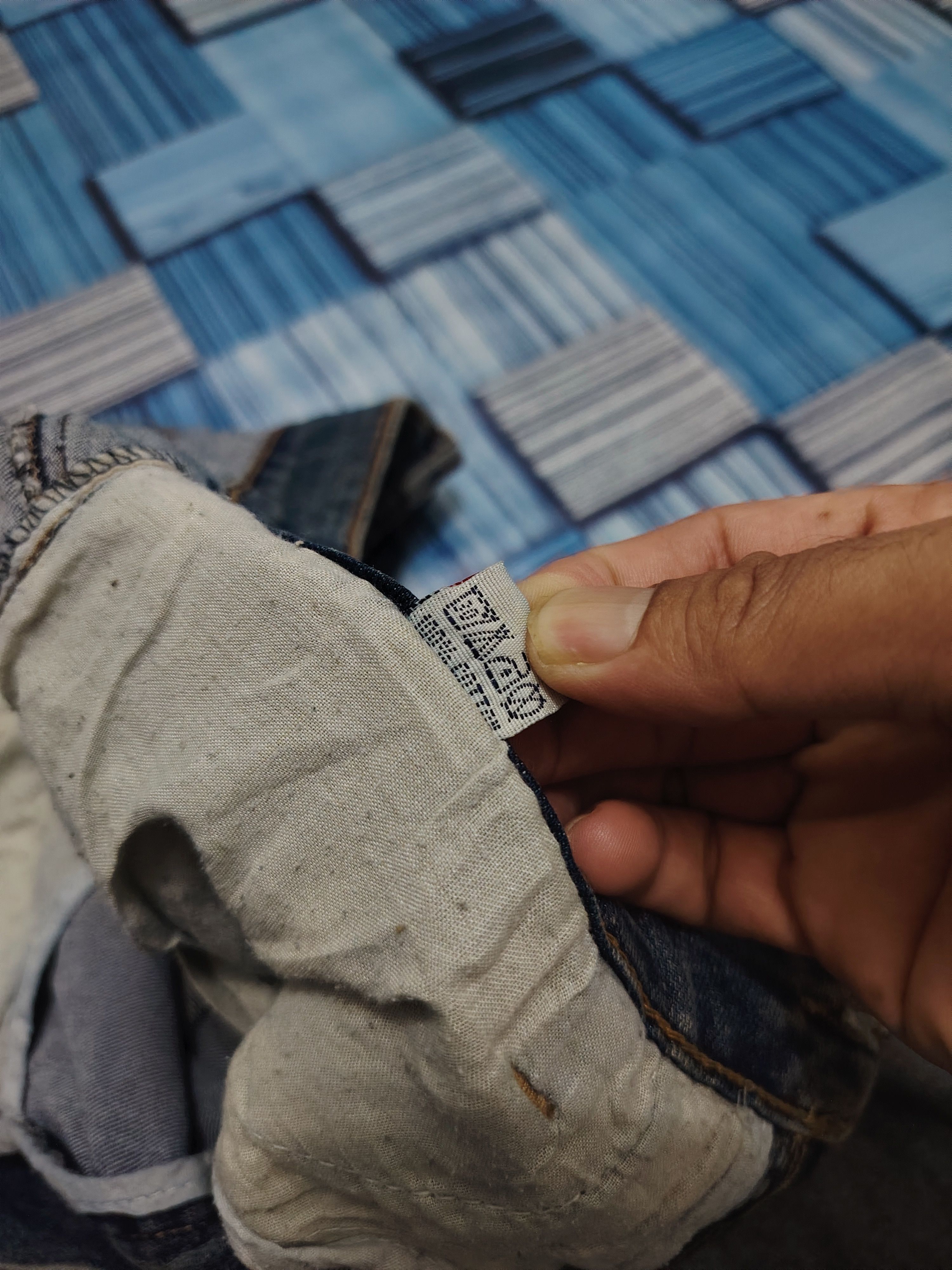 If Six Was Nine × Japanese Brand Insane Bootcut Aofeng Flower Embroidered Side Flared Jeans Size US 30 / EU 46 - 11 Thumbnail