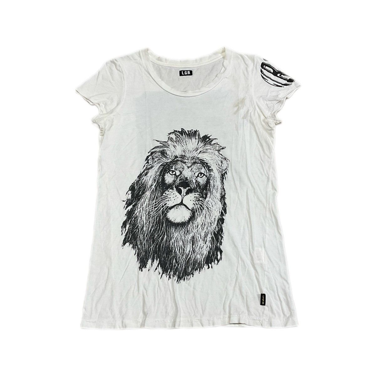 L.G.B. ciurcus t-shirts LGB MANIAC CORP. 拳銃プリント T