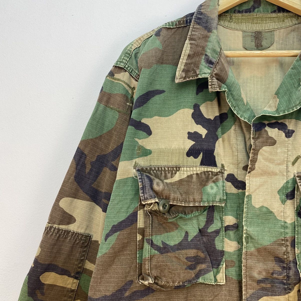 Vintage 💥Vintage Us Army Camouflage Jacket Size US M / EU 48-50 / 2 - 3 Thumbnail