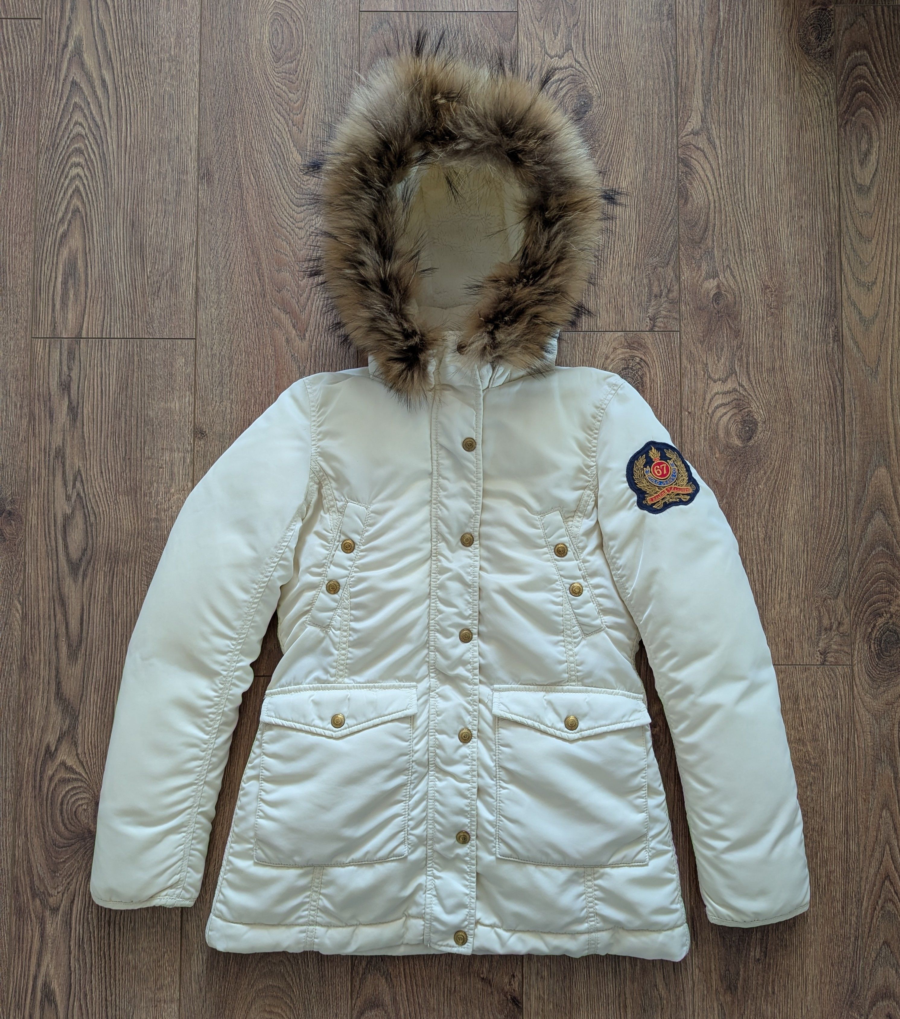 Polo Ralph Lauren Ralph Lauren Polo Jeans Company Down Hooded Parka Jacket Size S / US 4 / IT 40 - 1 Thumbnail