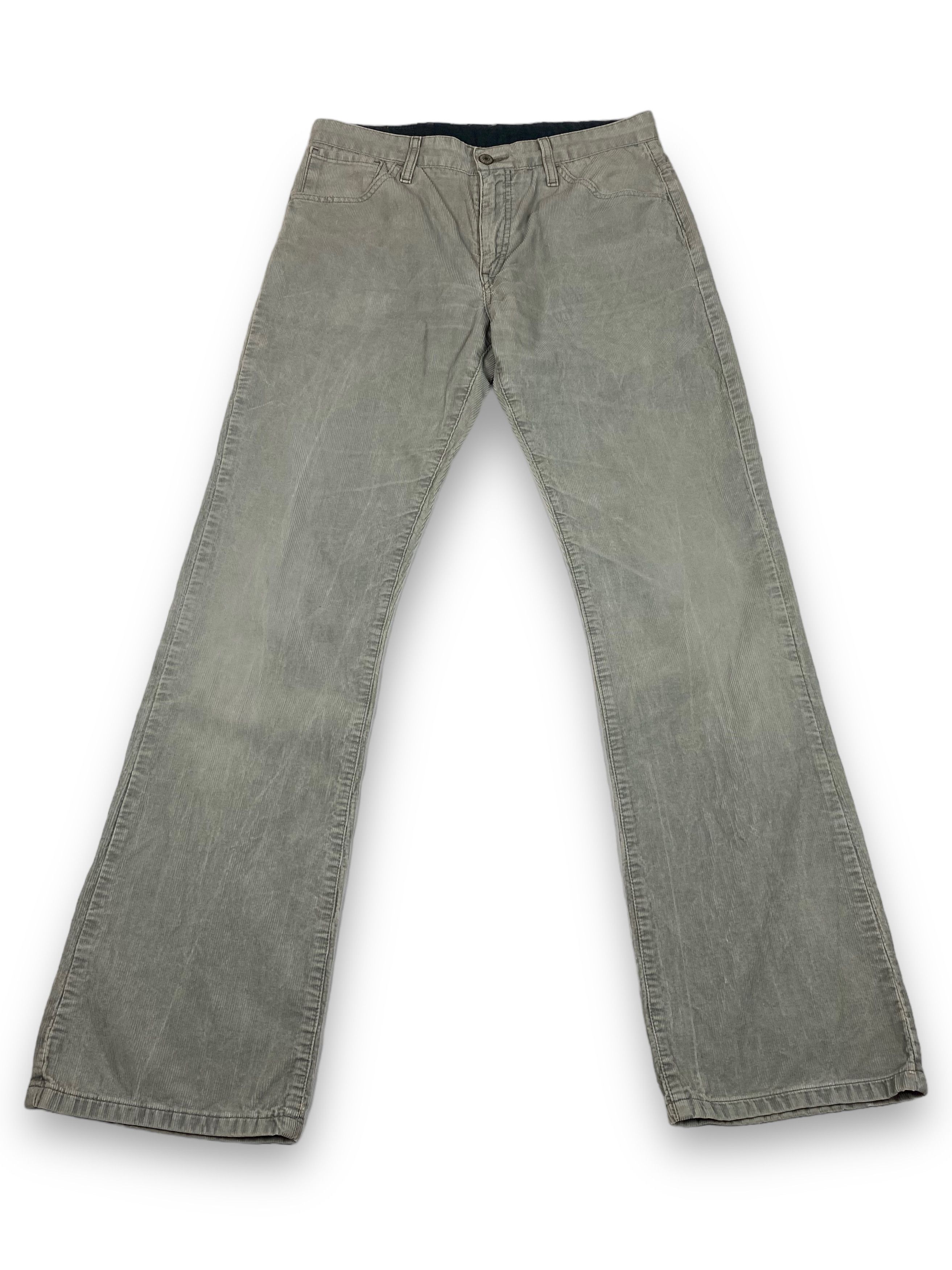 Jean Vintage LEVI'S Corduroy Bootcut Jeans Pants M757 Size US 33 - 1 Thumbnail