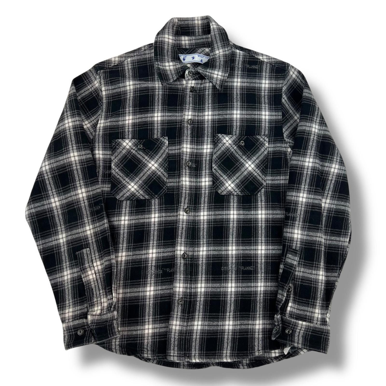 Off-White Off-White Stencil Arrows Plaid Shirt Size US S / EU 44-46 / 1 - 3 Thumbnail