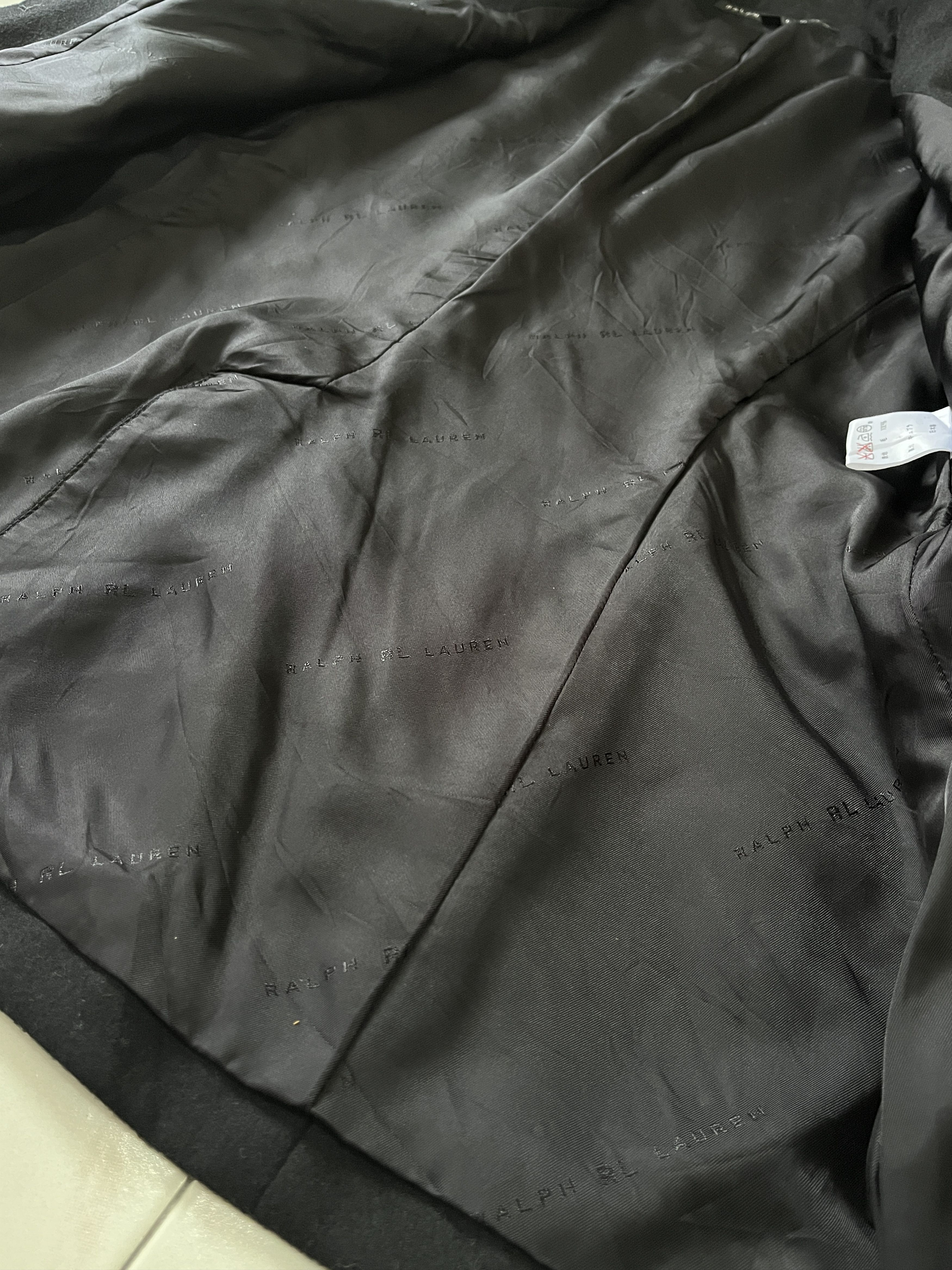 Ralph Lauren Ralph Lauren RL Black Wool Blazer Size M / US 6-8 / IT 42-44 - 10 Thumbnail