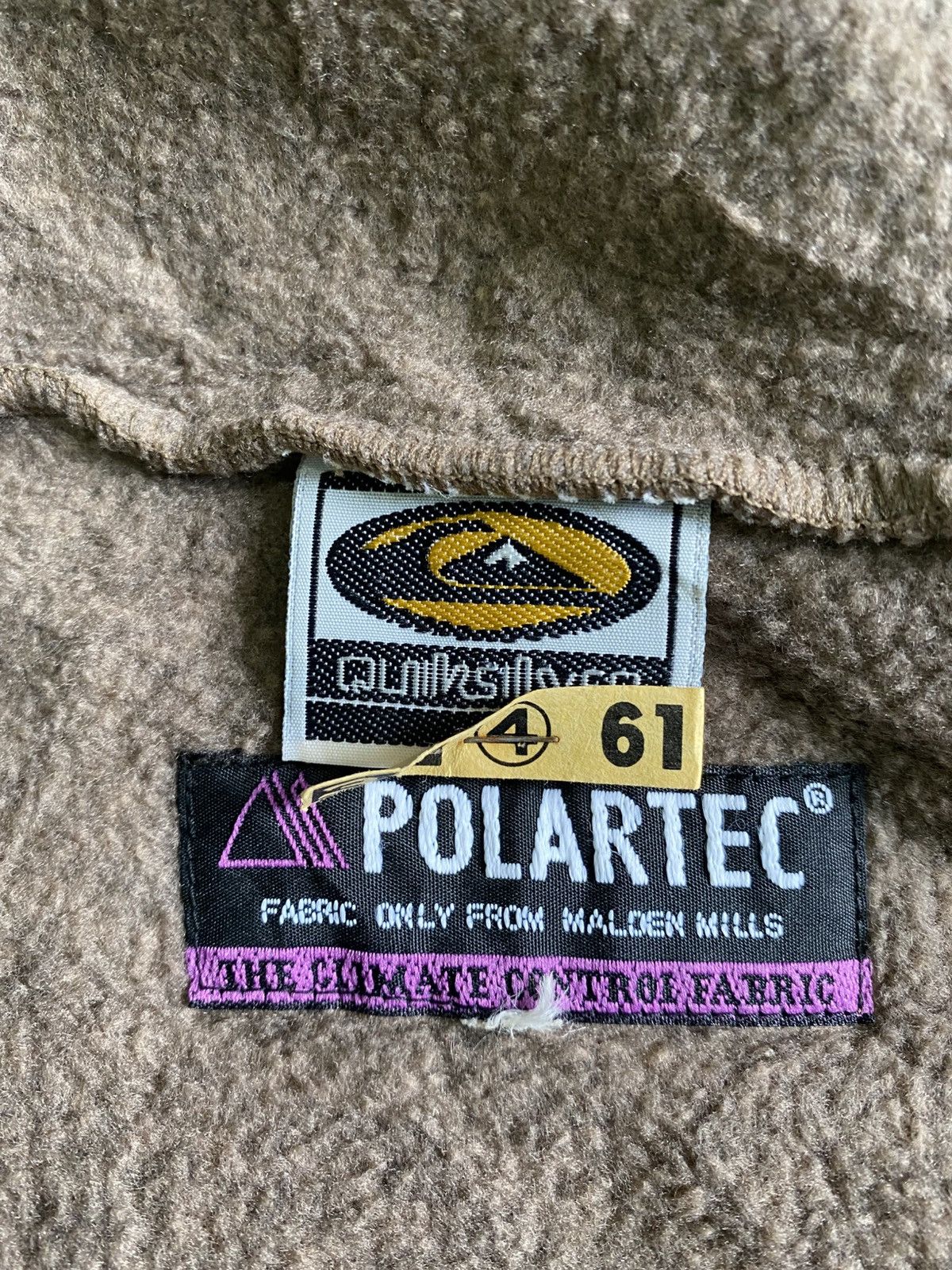 Polartec × Quiksilver × Vintage Vintage Quiksilver Sherpa Hoodie Size US XL / EU 56 / 4 - 6 Thumbnail