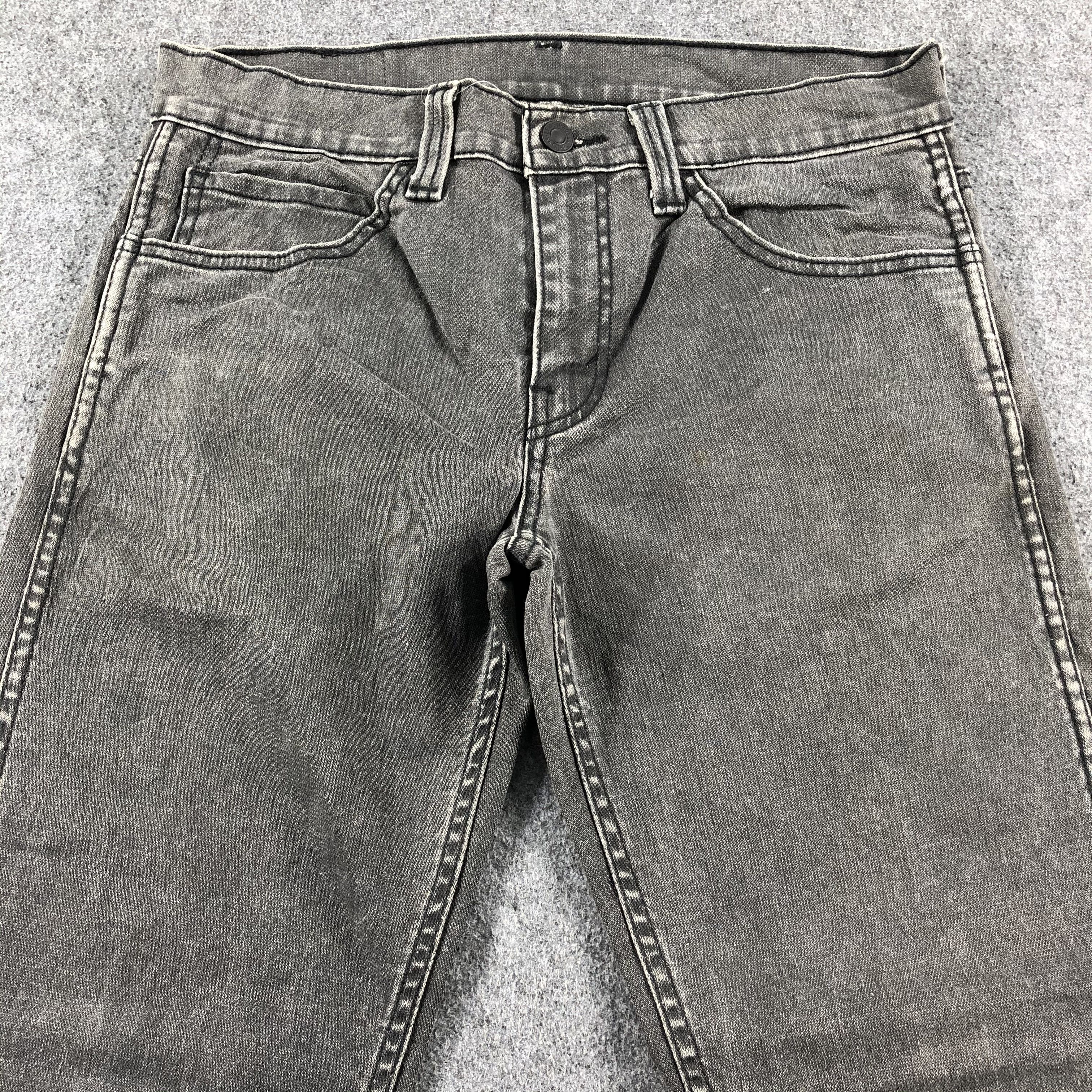 Levi's Vintage Faded Black Levis 511 Jeans-J2529 Size US 32 / EU 48 - 3 Thumbnail
