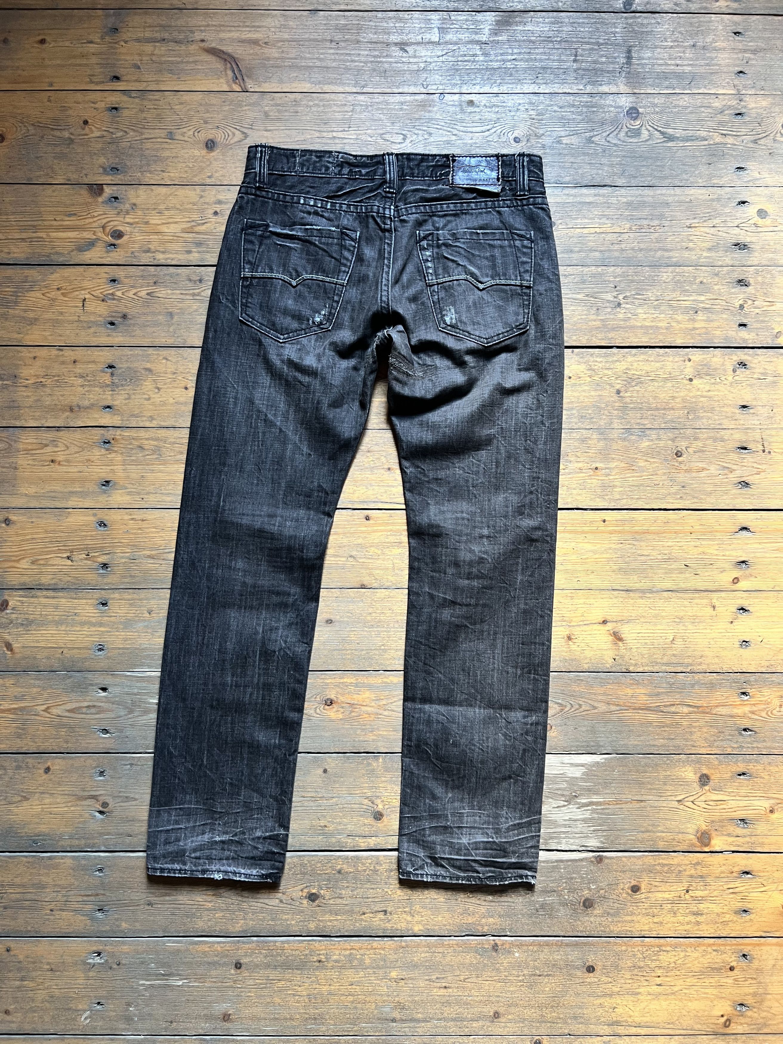 Hugo Boss Hugo Orange Line Distressed Repaired Jeans Pants Size US 34 / EU 50 - 8 Thumbnail
