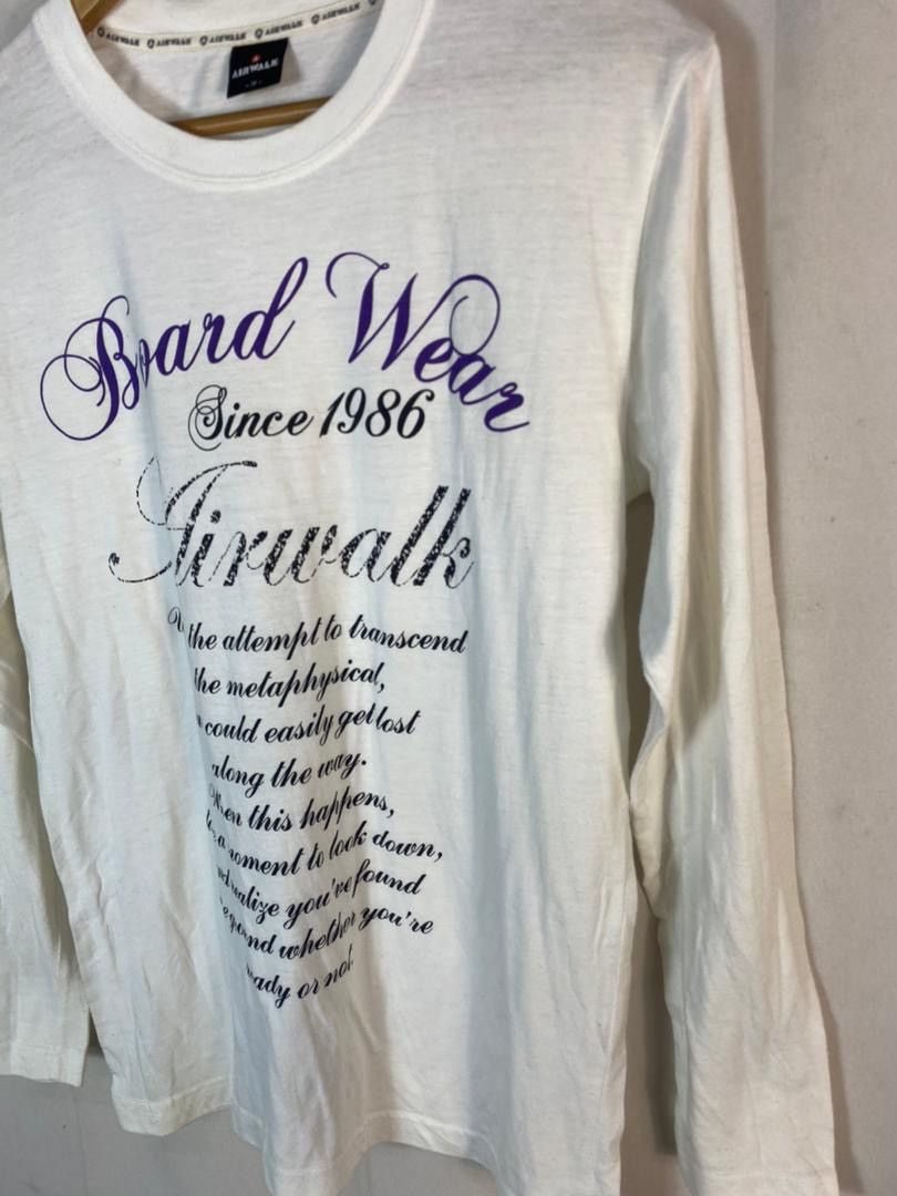 Airwalk Airwalk printed long sleeve tshirt Size US M / EU 48-50 / 2 - 3 Thumbnail