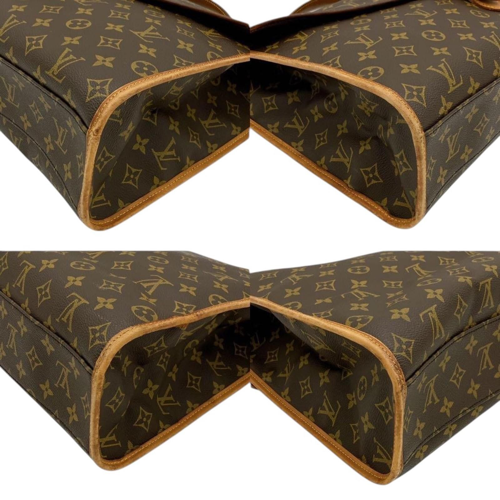 Louis Vuitton Louis Vuitton - Men's Monogram Canvas Briefcase Size ONE SIZE - 4 Thumbnail