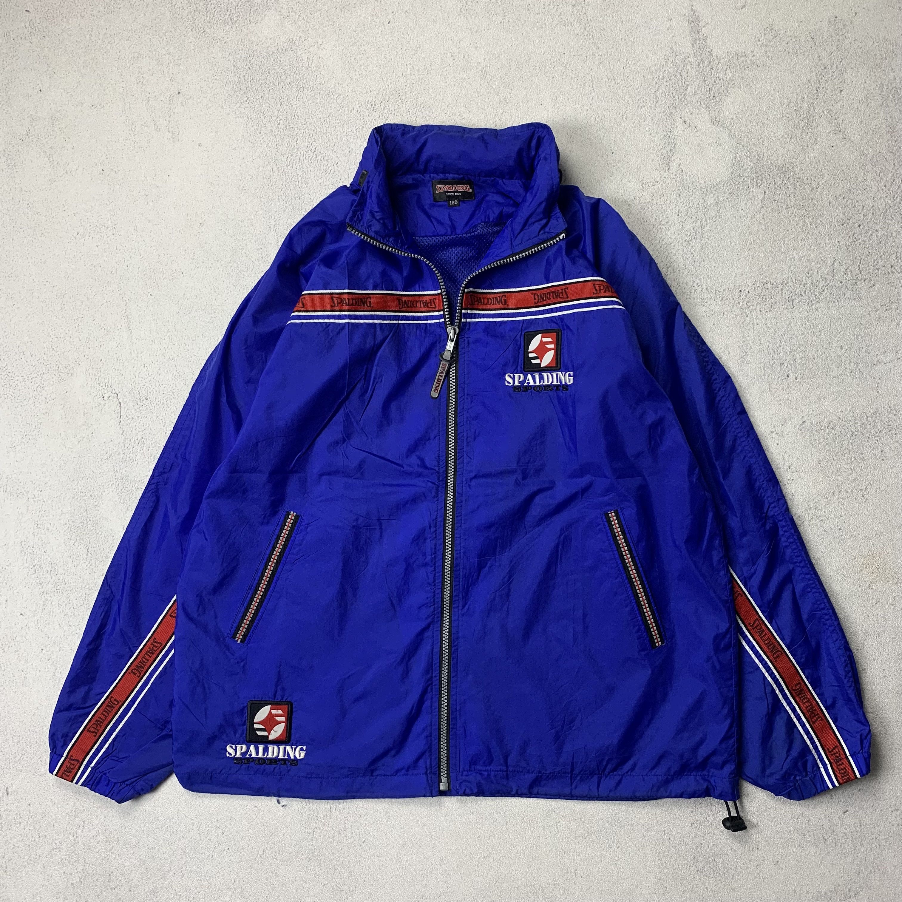 Spalding Vintage 90s Spalding Sports Jacket Hooded Size US S / EU 44-46 / 1 - 6 Thumbnail
