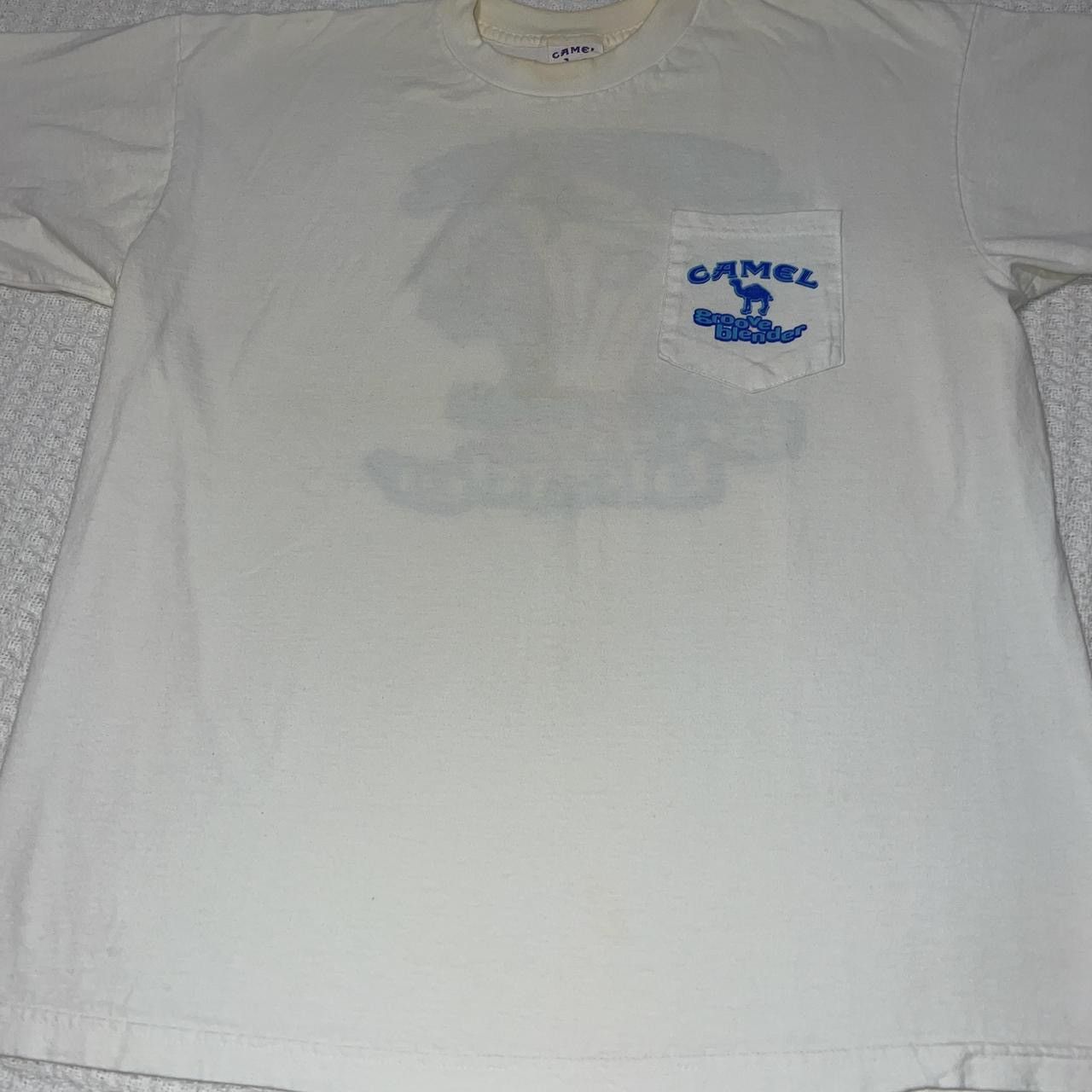 Camel × Vintage Vintage 1996 Camel Cigarettes Vegas Groove Blender T-shirt Size US XL / EU 56 / 4 - 6 Thumbnail