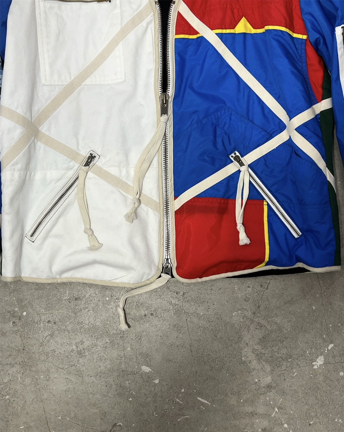 Greg Lauren GREG LAUREN MOTO BOMBER JACKET Size US S / EU 44-46 / 1 - 3 Thumbnail