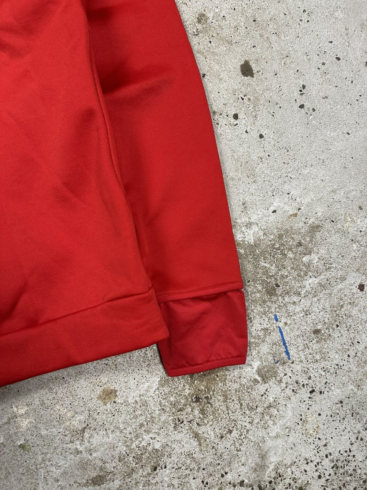Vintage Vintage 2000s Zeus x Bari FC Red Training Top Sweatshirt Size US M / EU 48-50 / 2 - 12 Thumbnail